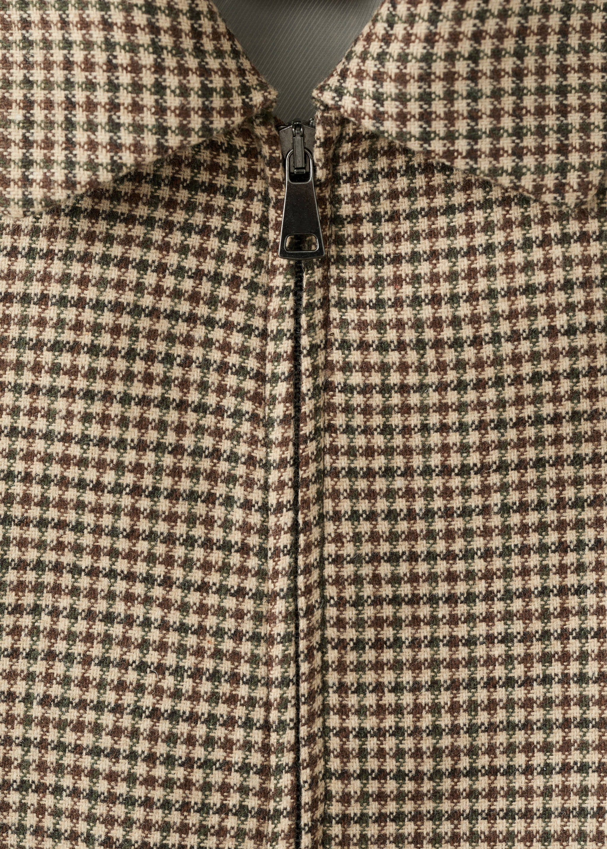 Houndstooth jacket with lapels - Details of the article 8