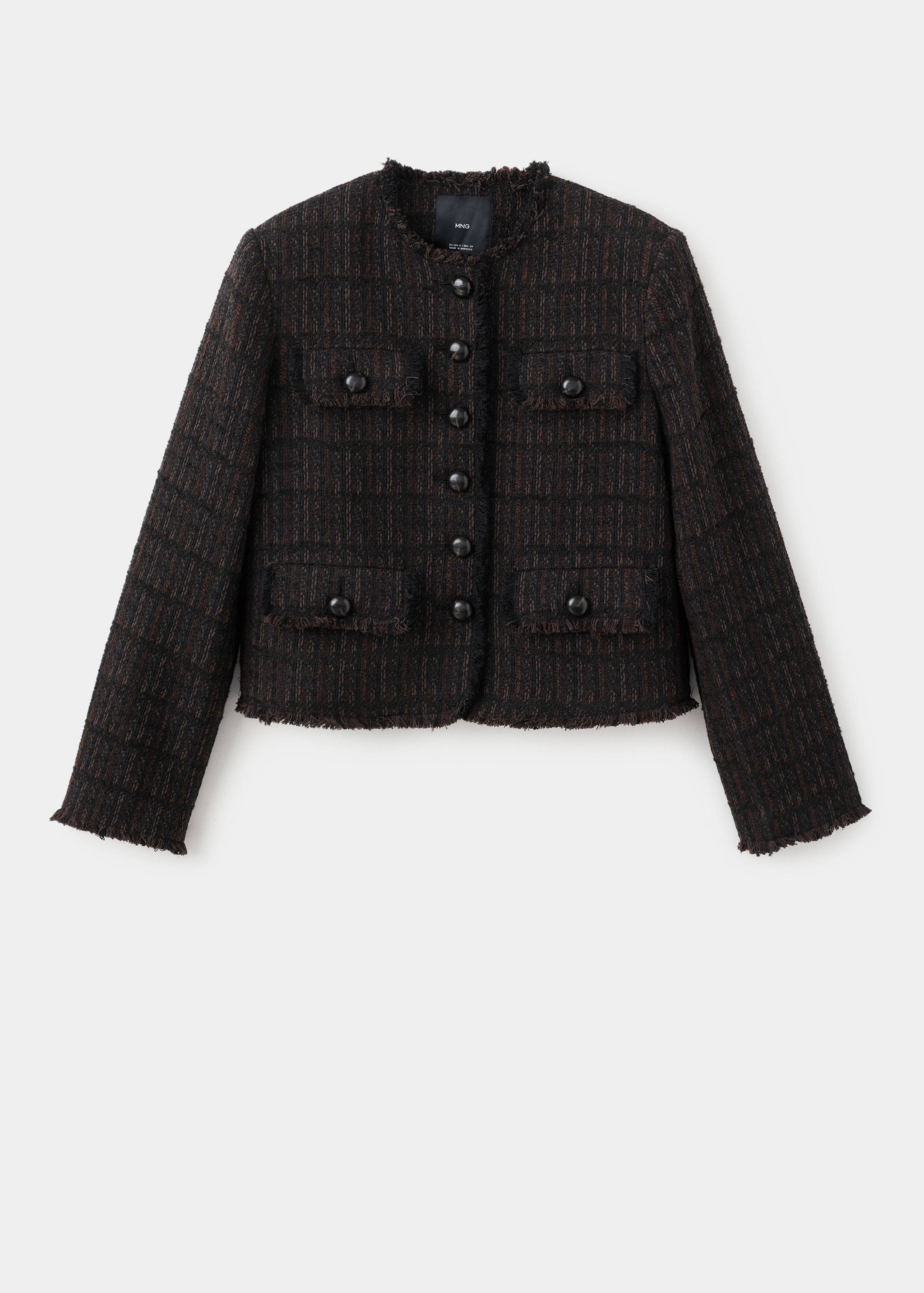 Pocket tweed jacket - Article without model