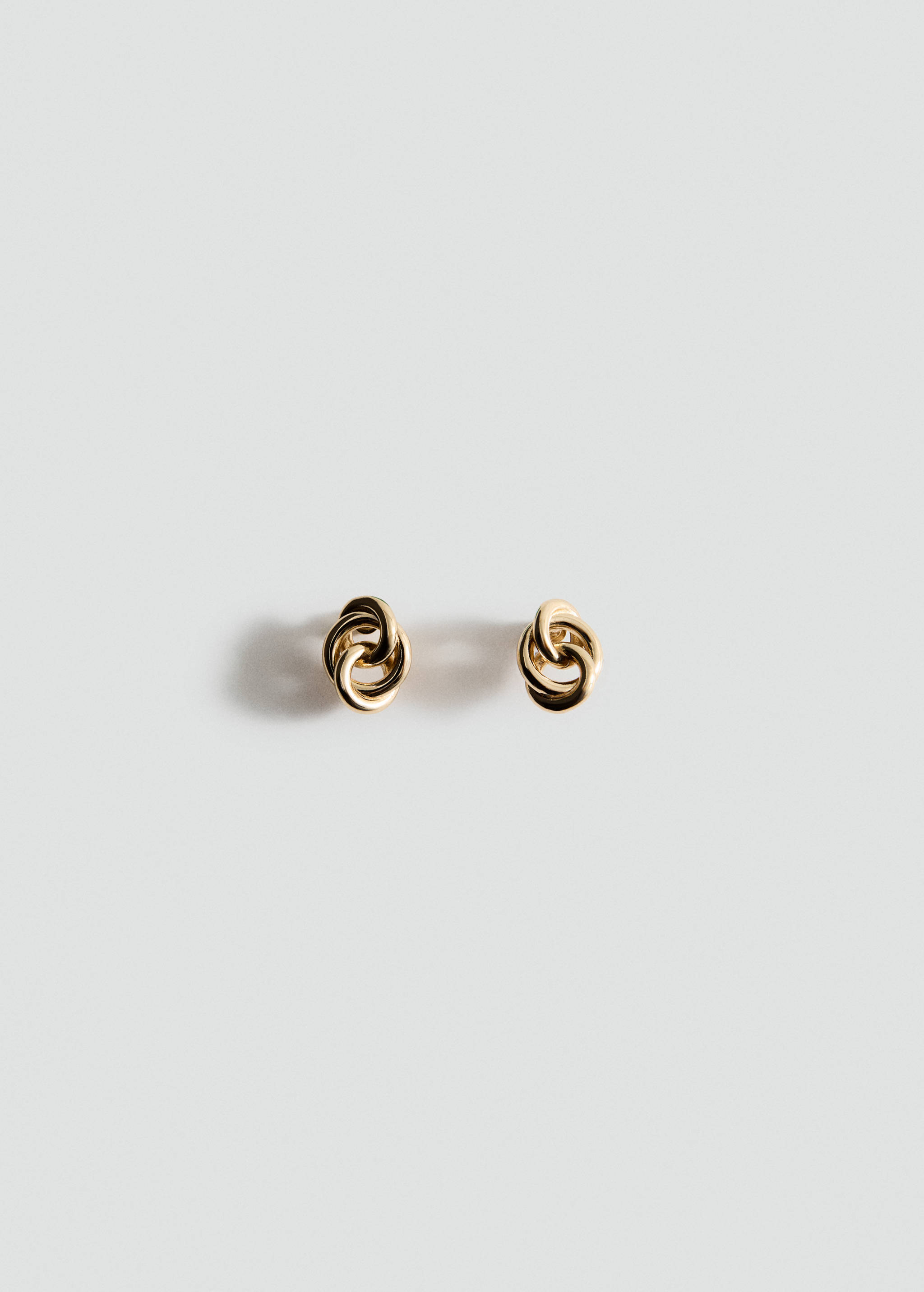 Intertwined hoop earrings - Article without model