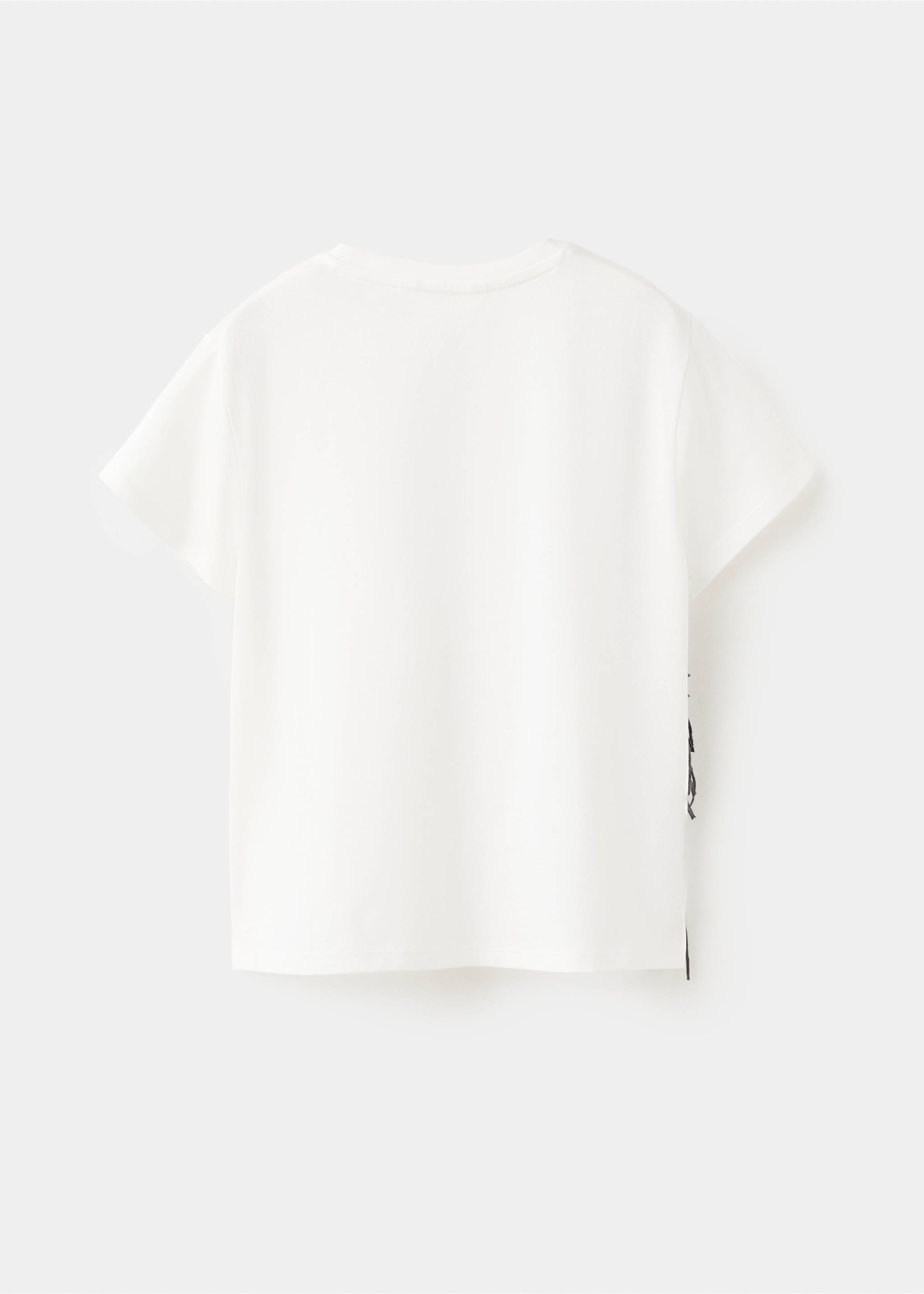 Frayed horse t-shirt - Reverse of the article, Off White. Ref: 27021509-00.