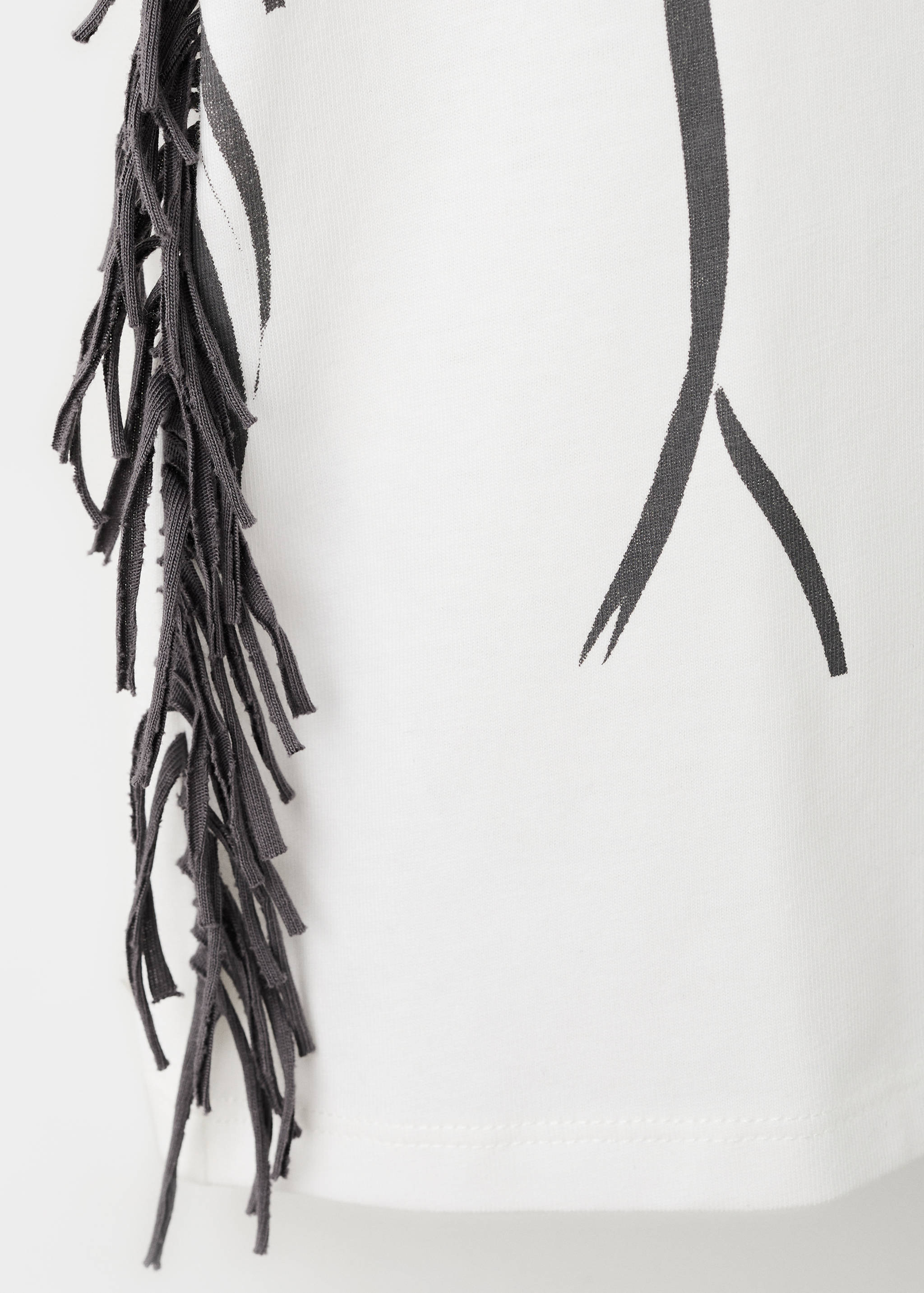 T-shirt cheval à franges - Détail de l'article 8