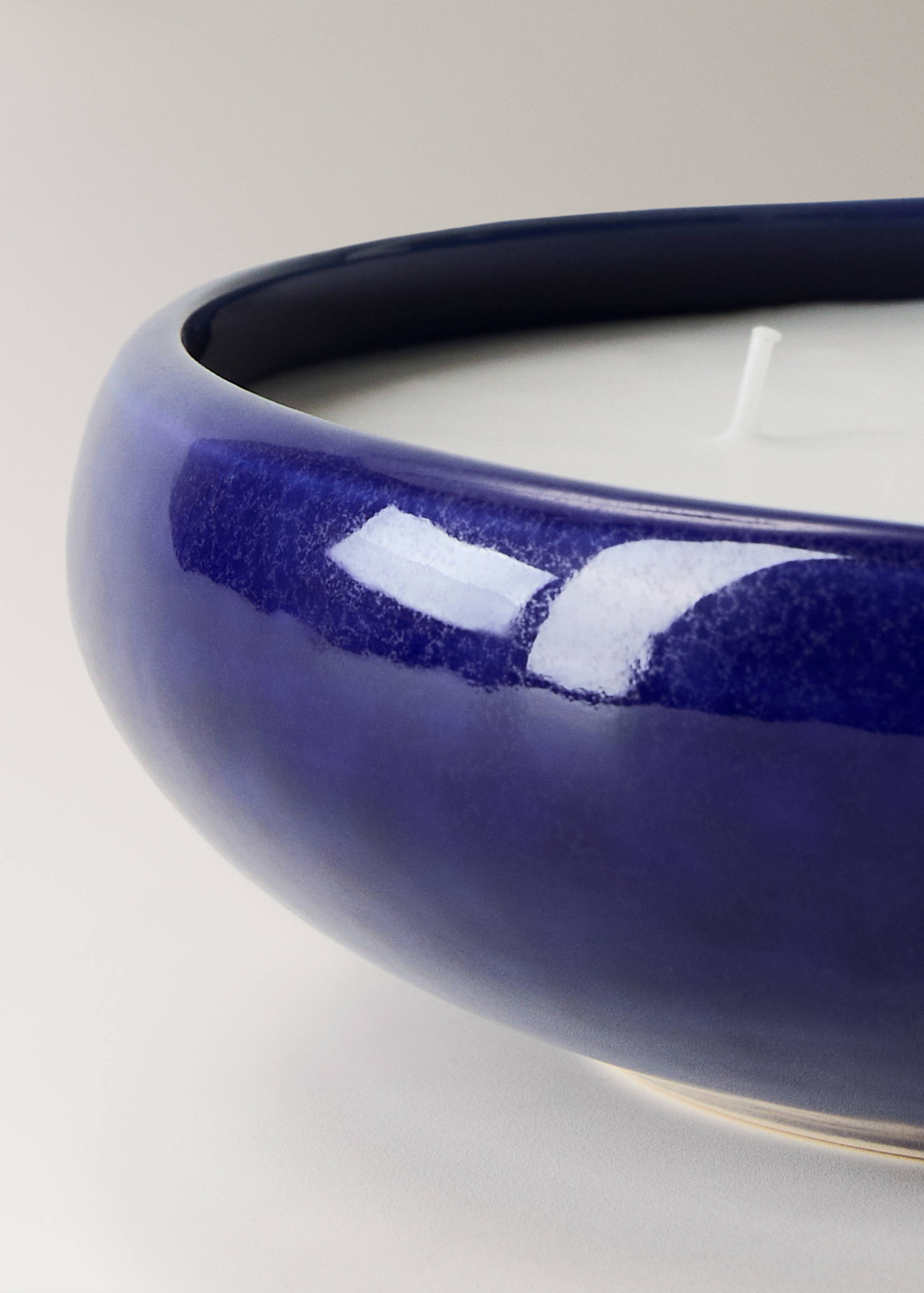 Bougie en céramique, finition brillante, grande - Détail de l'article 2