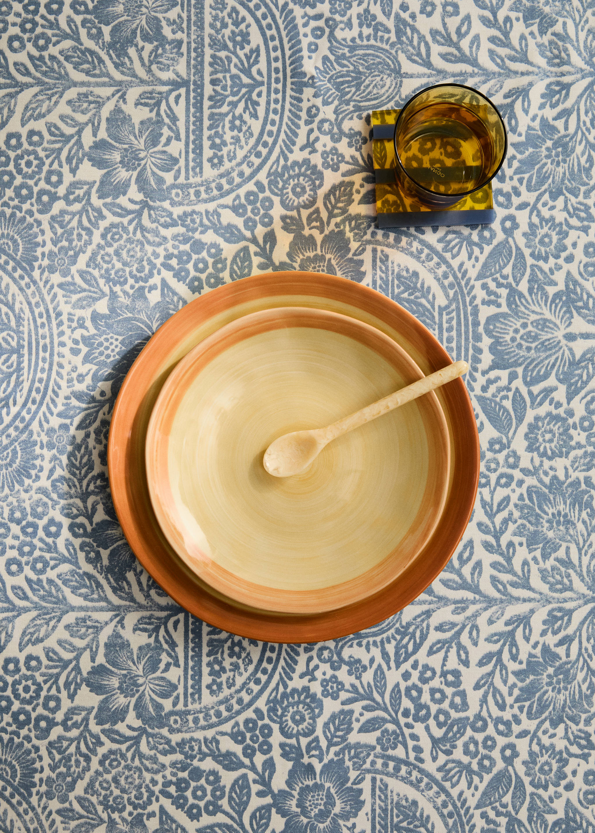 Spin wash gres dessert plate - General plane