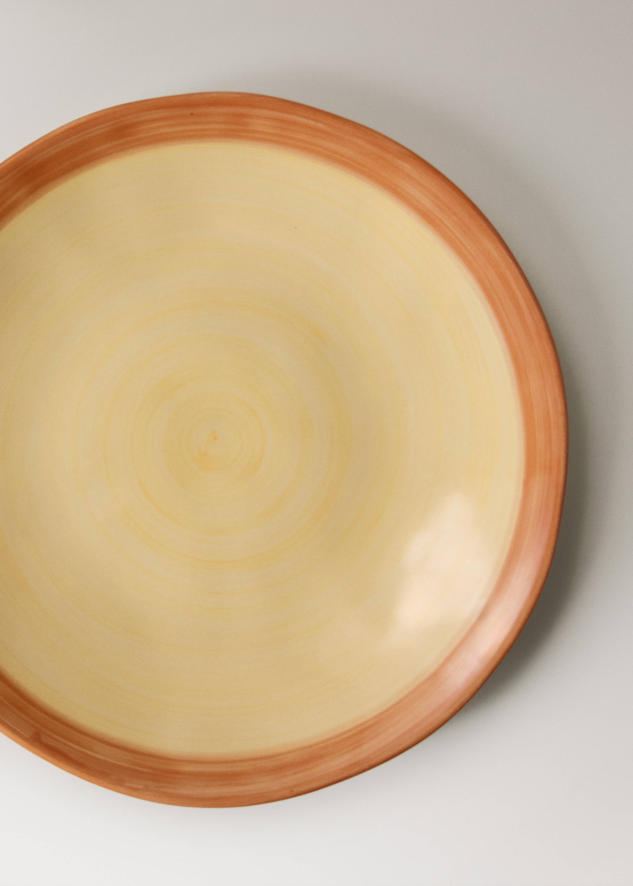 Dessertteller aus Steingut Spin Wash - Detail des Artikels 1