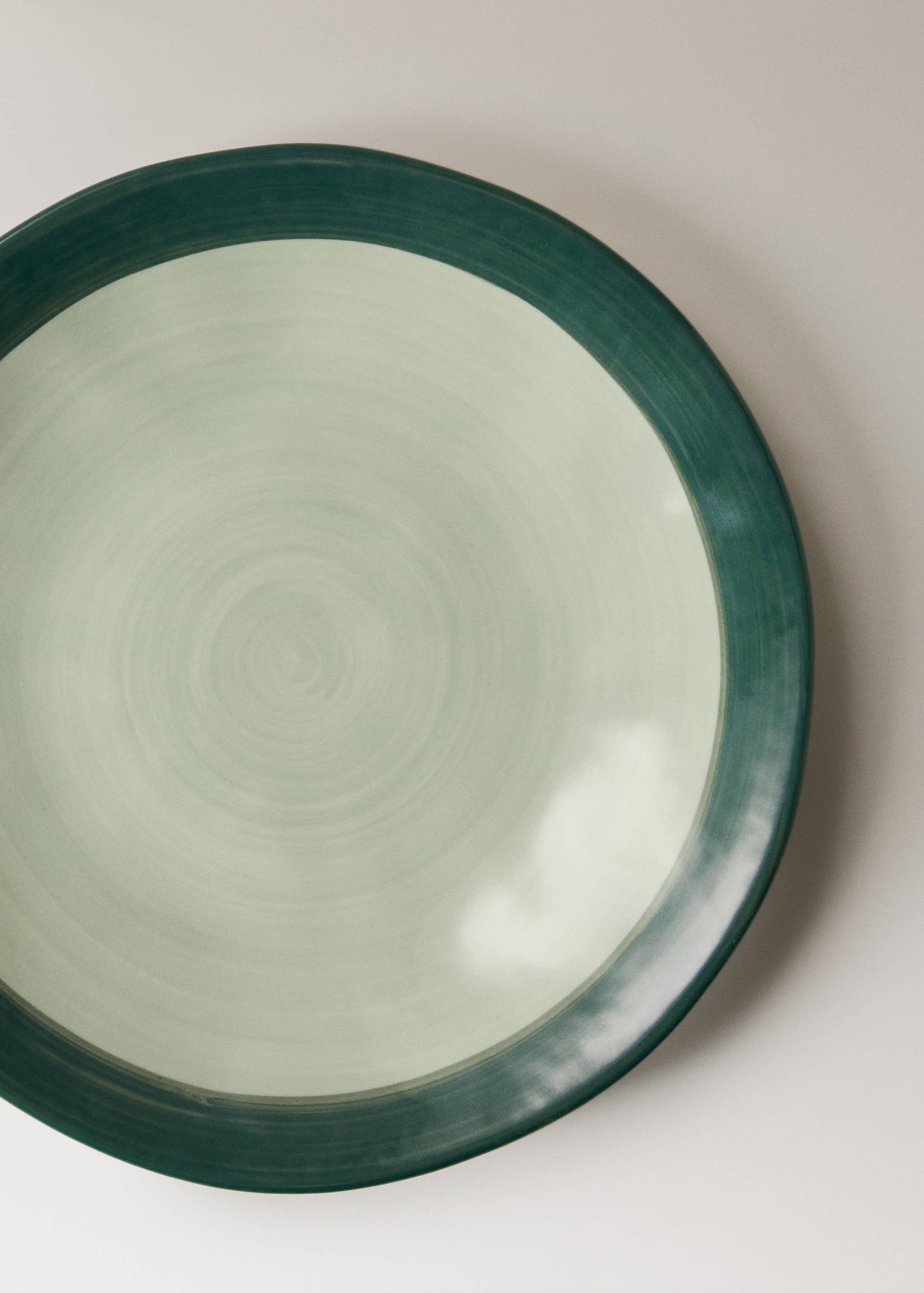 Dessertteller aus Steingut Spin Wash - Detail des Artikels 1