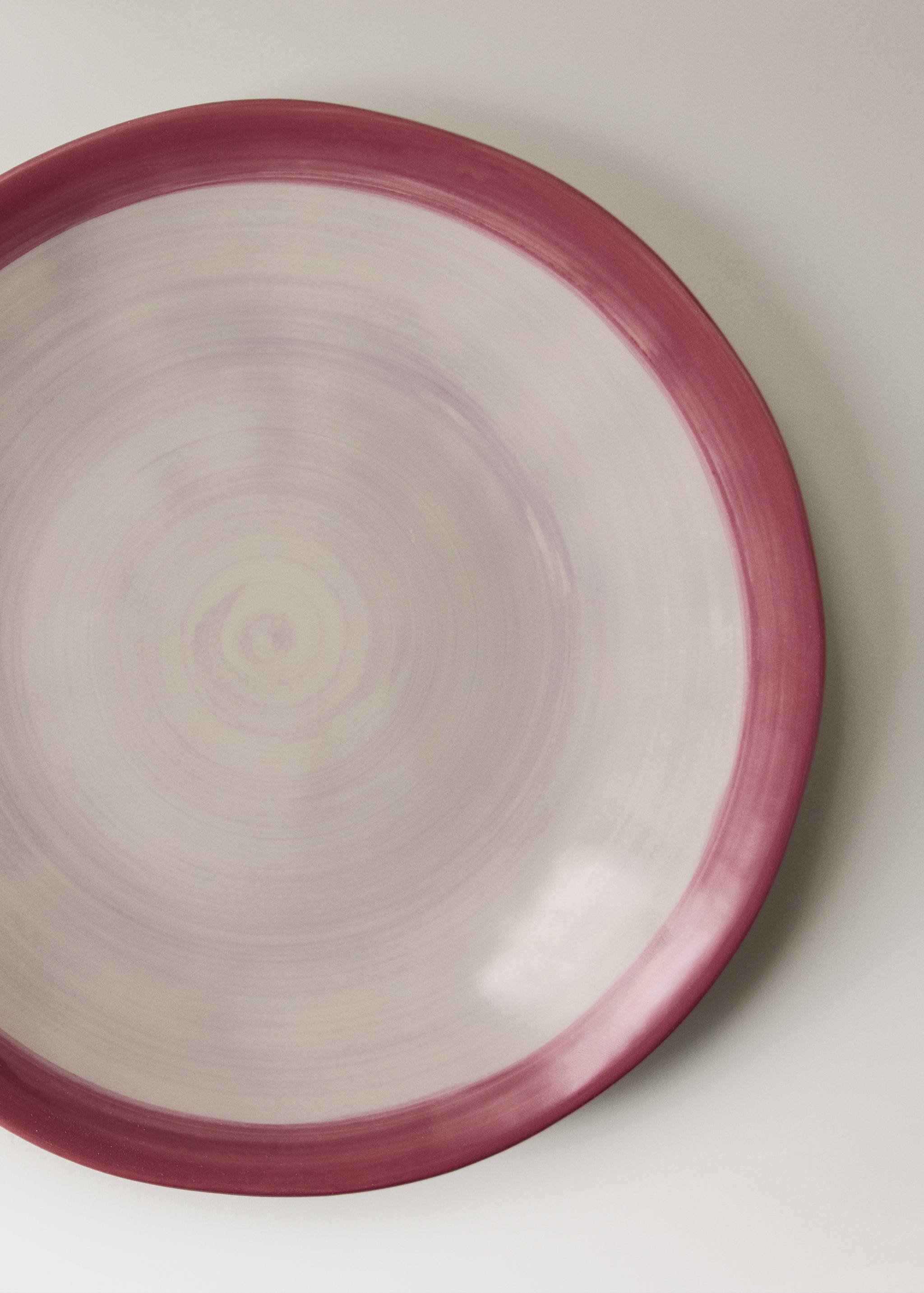 Spin wash gres dessert plate - Details of the article 1