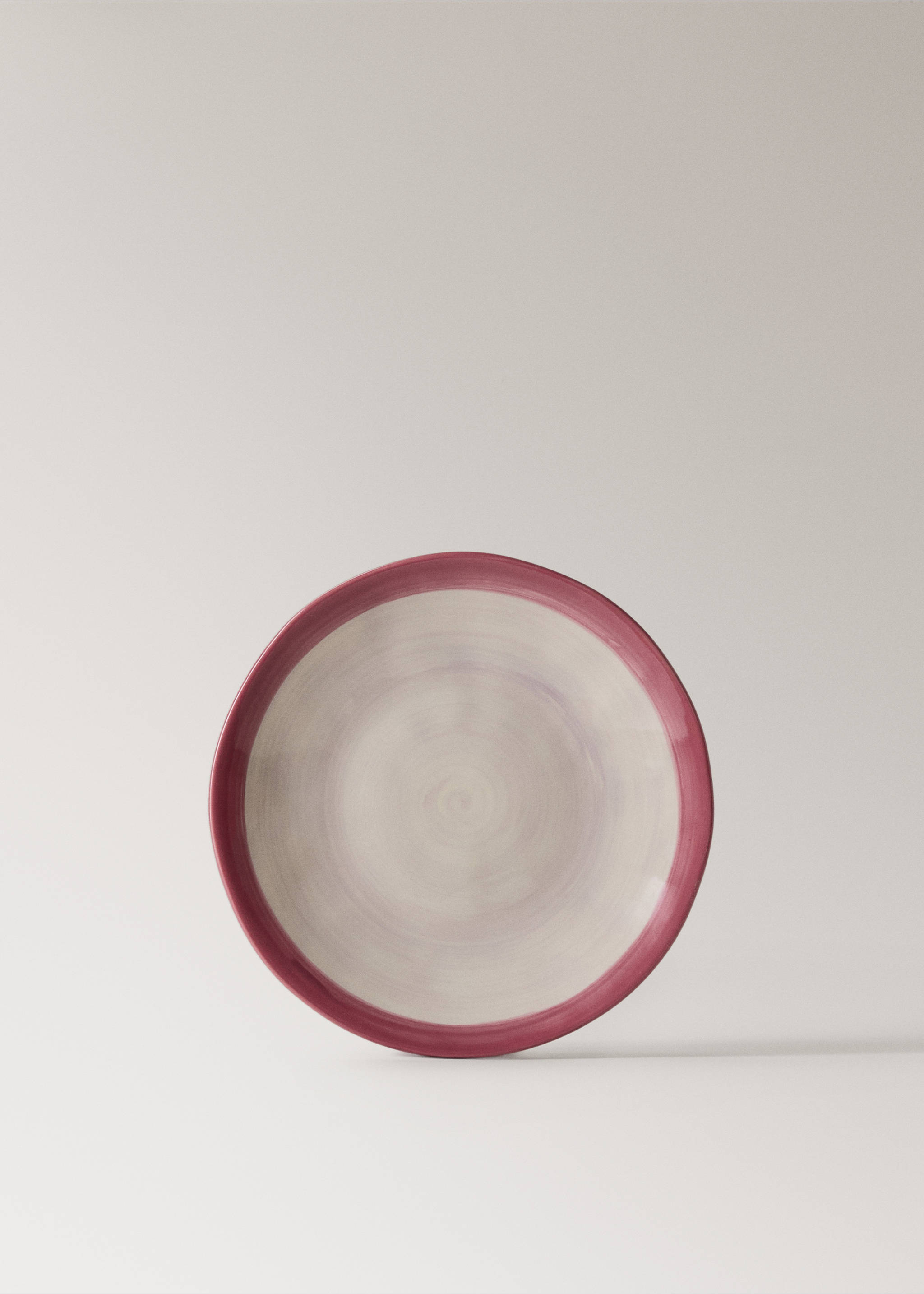 Spin wash gres dessert plate - Article without model, Light/Pastel Purple. Ref: 27021525-00.