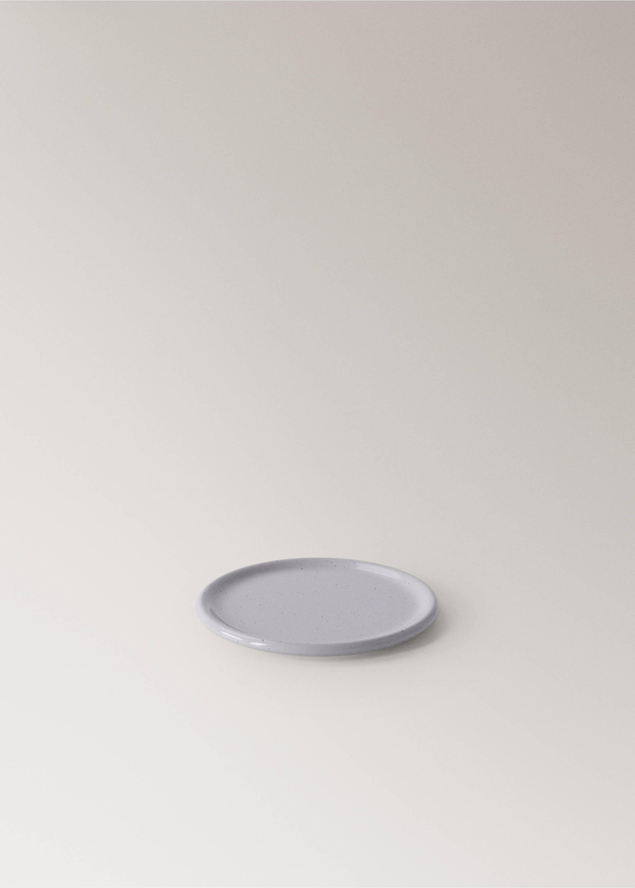 Stoneware coasters with spots - Details of the article 1, Blue. Ref: 27021530-00.