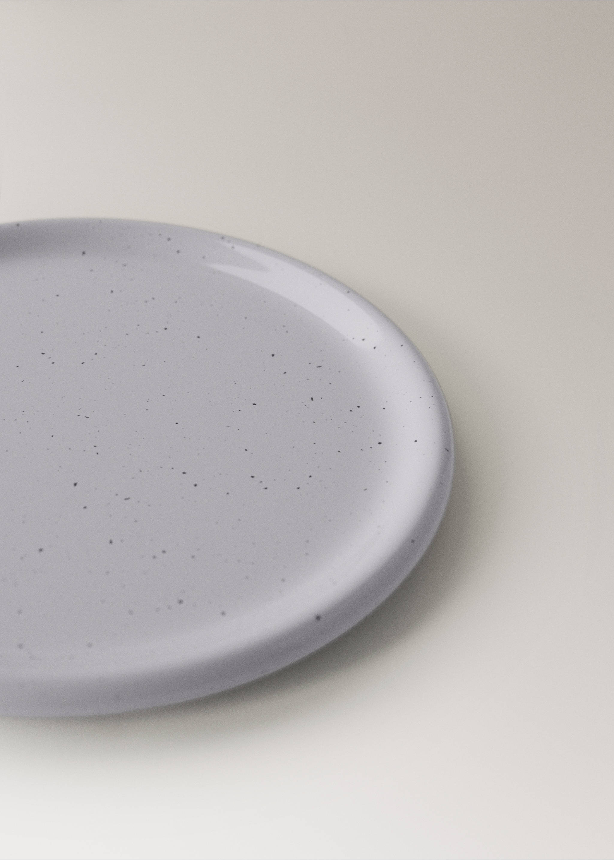 Stoneware coasters with spots - Details of the article 2, Blue. Ref: 27021530-00.