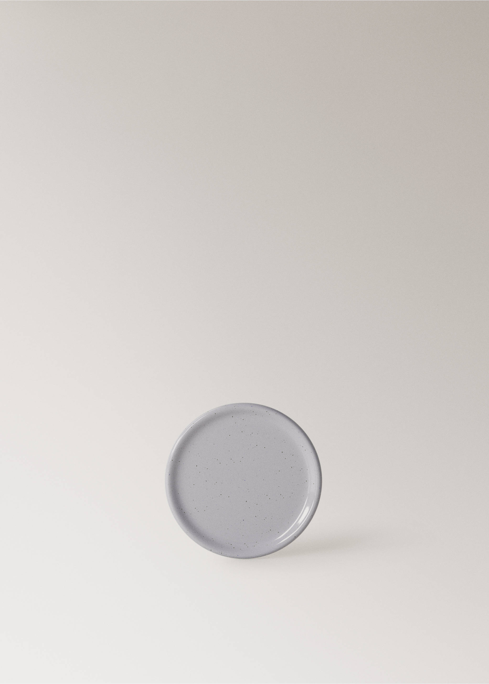 Stoneware coasters with spots - Article without model, Blue. Ref: 27021530-00.