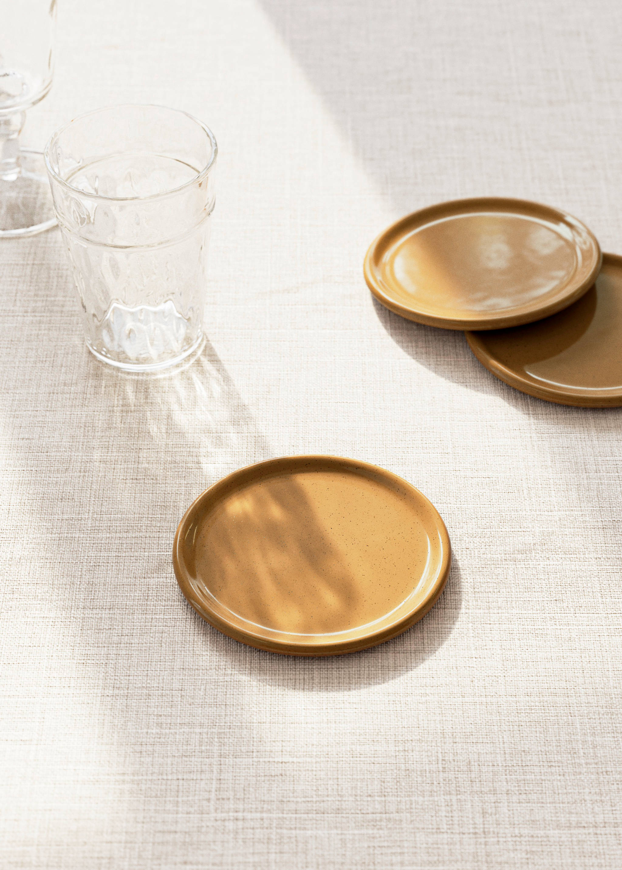 Dessous de verre grès points - Plan général