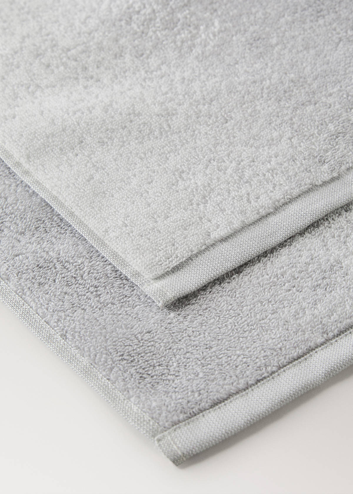 Gradient cotton terry bath towel — Indigo Blue