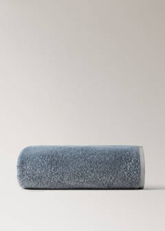 Gradient cotton terry bath towel — Indigo Blue 5