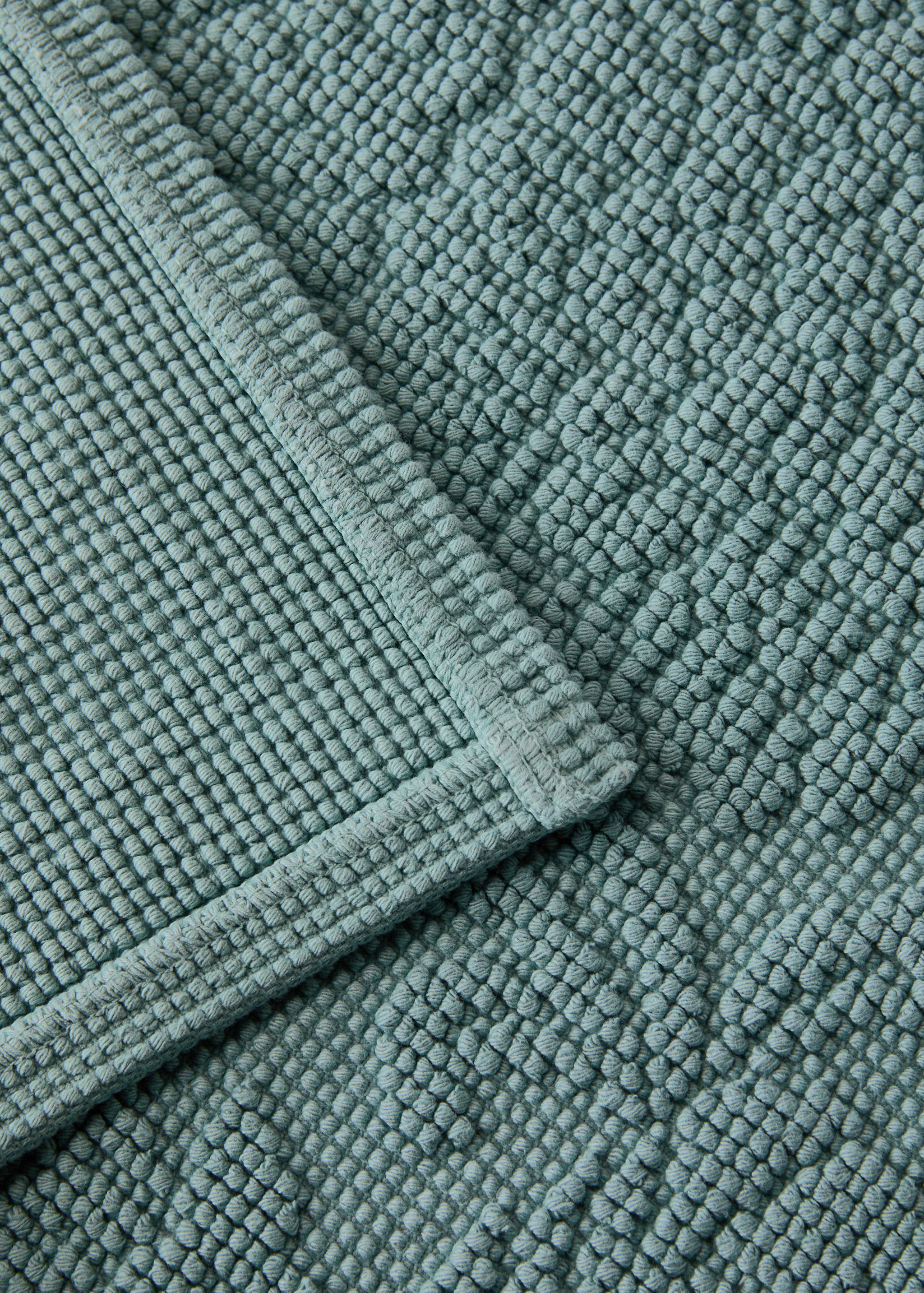 Jacquard flower bath mat - Details of the article 2