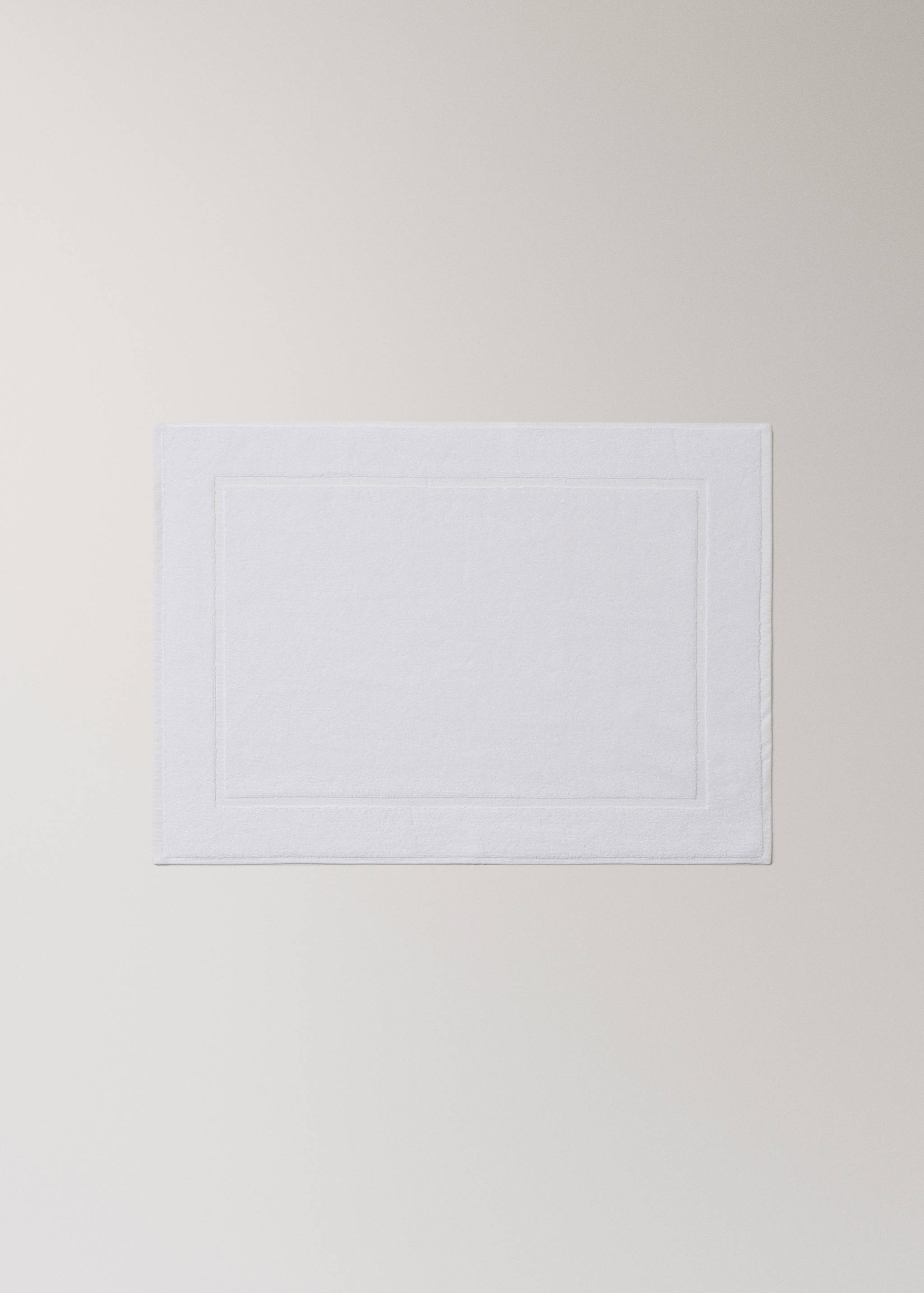 100% cotton anti-slip bath mat - Article without model