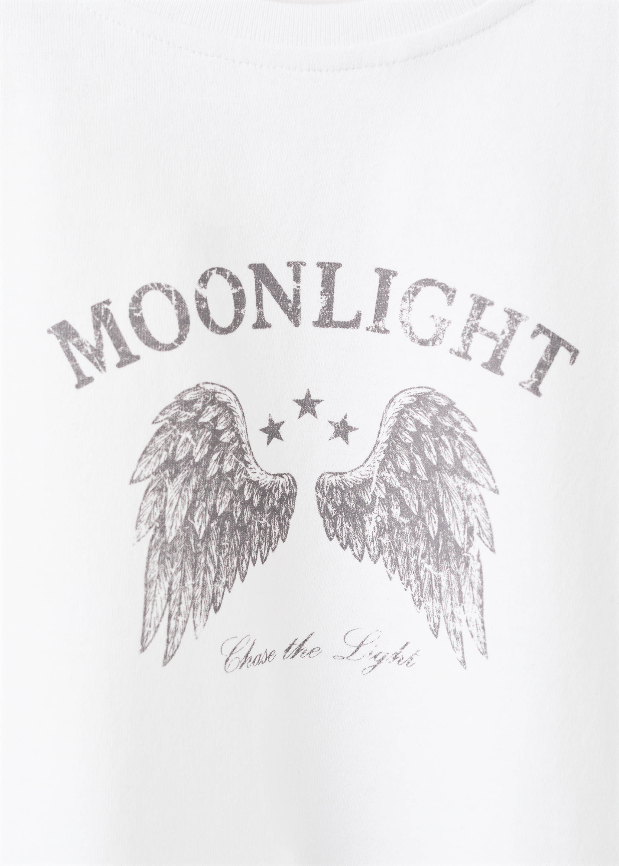 100%棉质印花T恤 - null