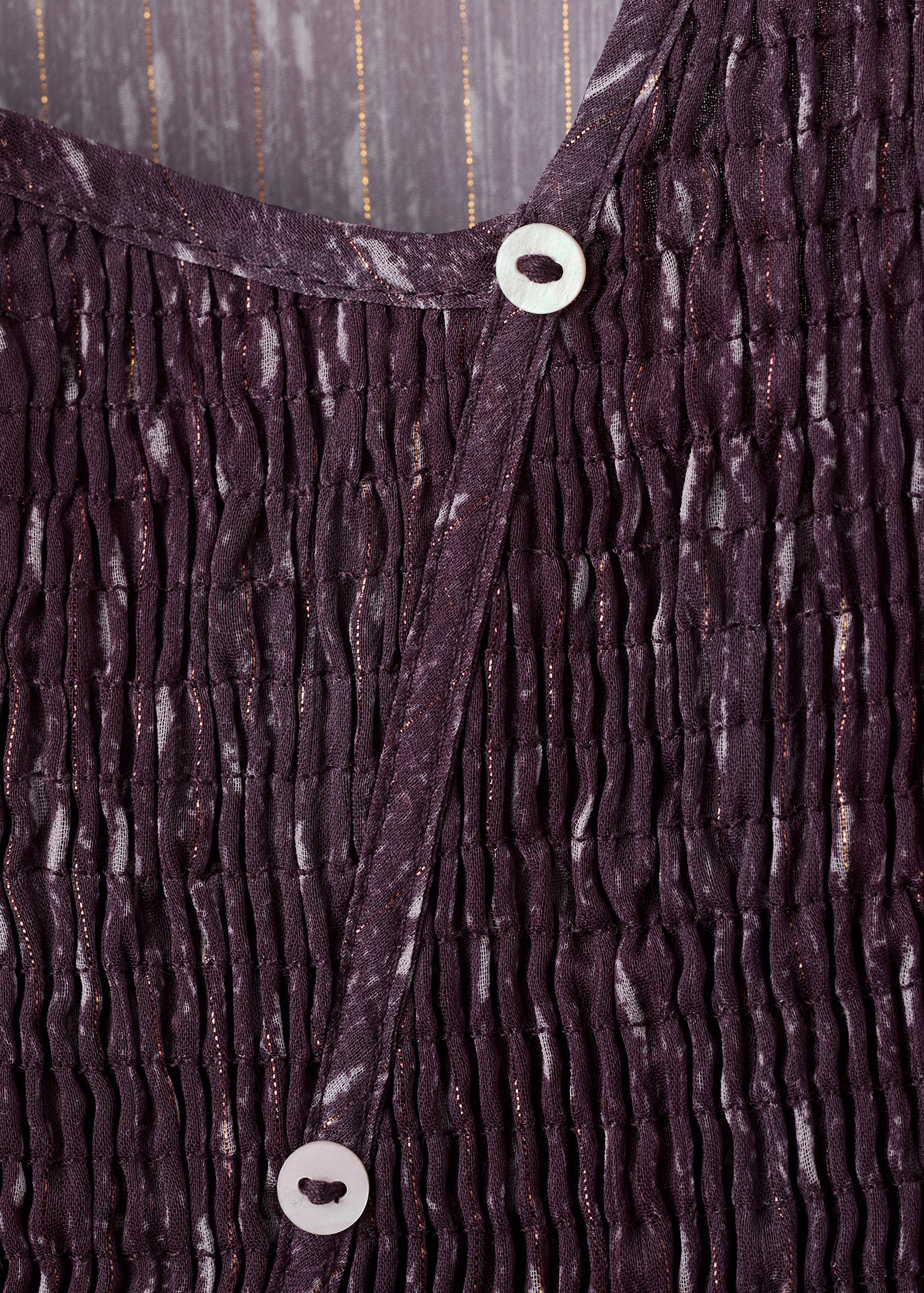 Asymmetrical blouse - Details of the article 8