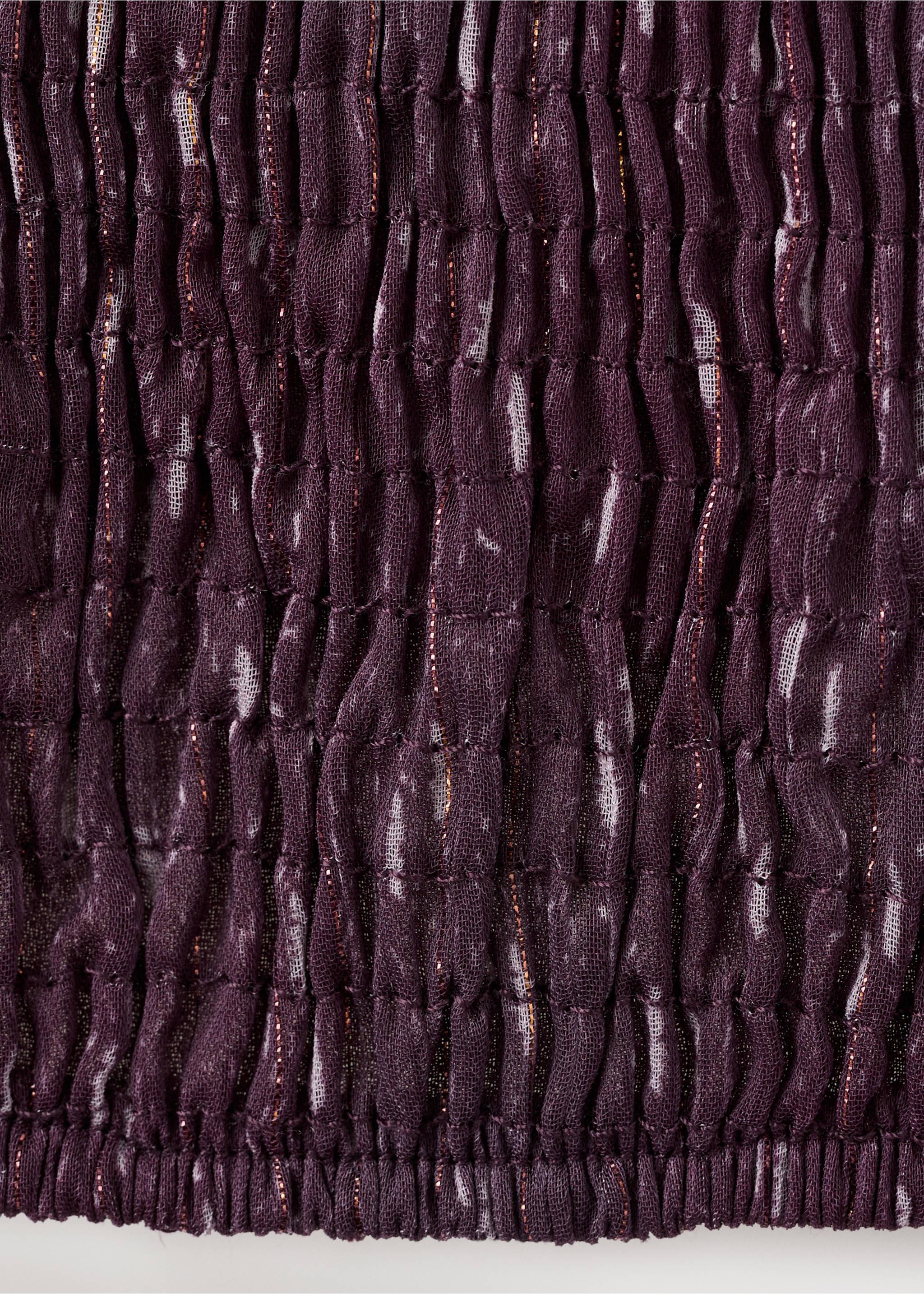 بلوزة غير متماثلة - تفاصيل المنتج 0, أرجواني. Ref: 27021543-00.