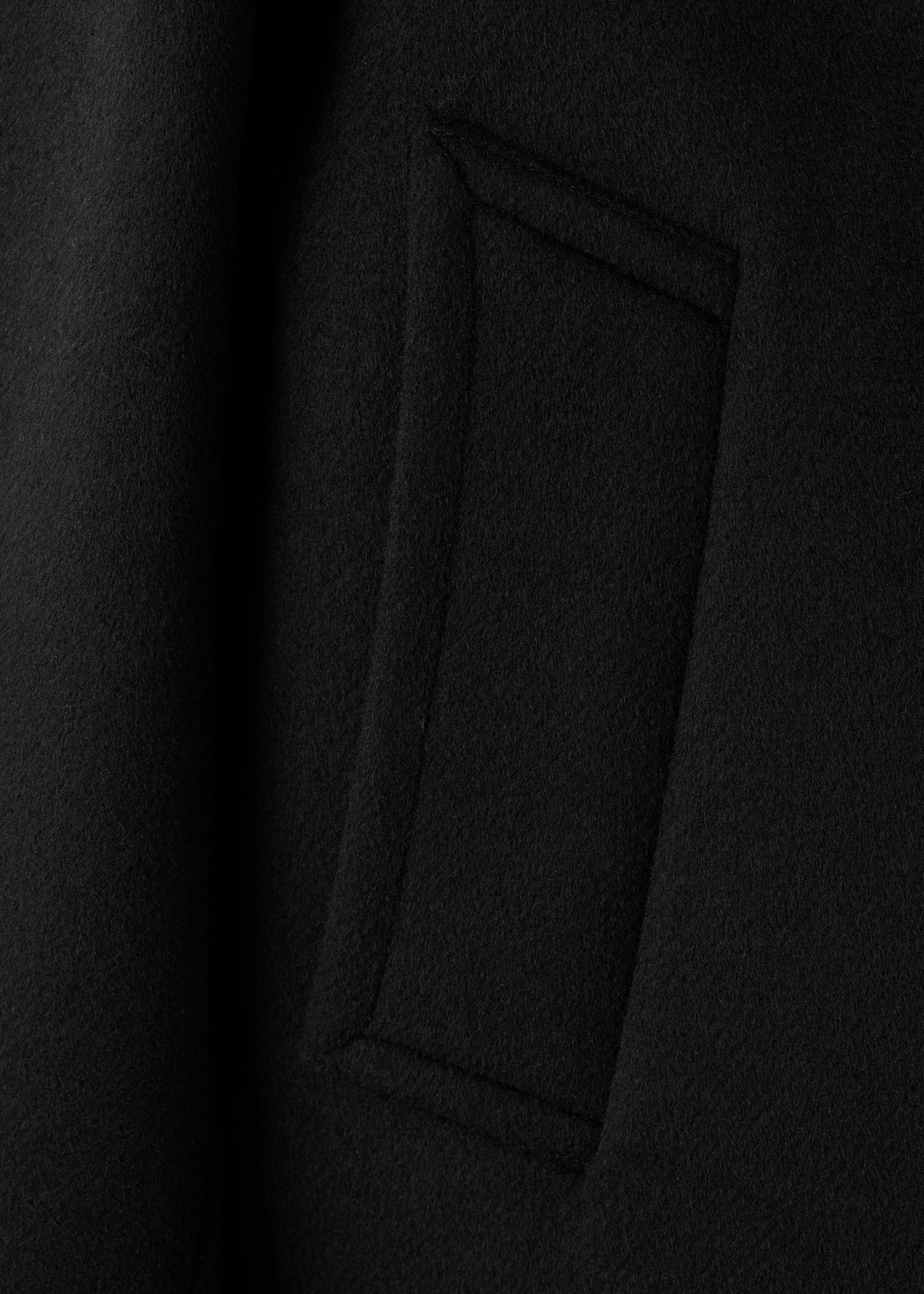 Wool jacket with shirt collar - Details of the article 0