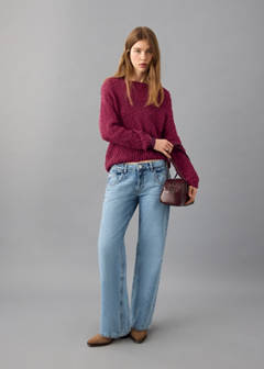Fine-knit sweater — Cherry 3