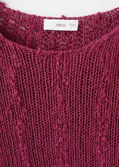 Fine-knit sweater — Cherry 6