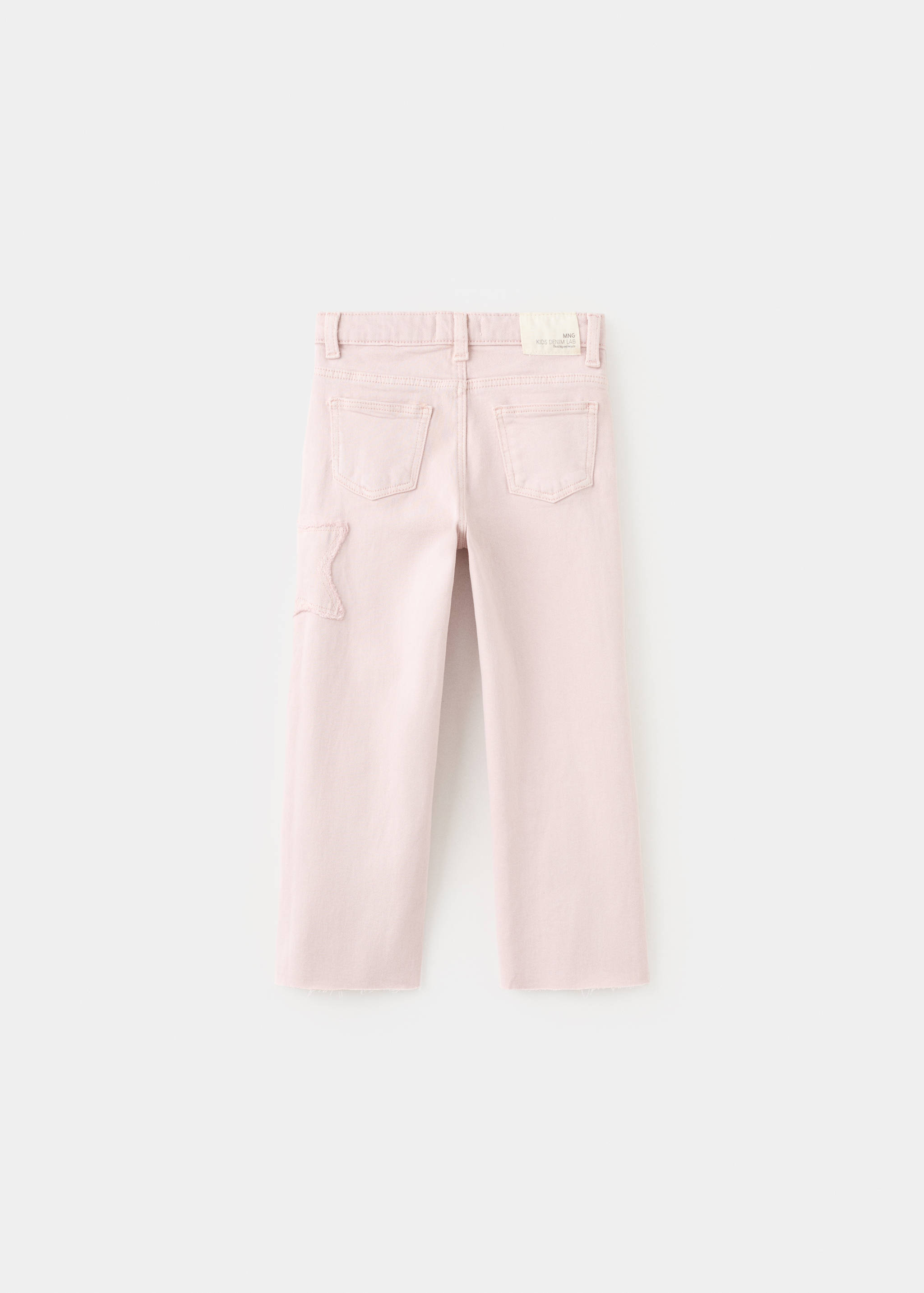 Jeans rectos estrellas - Reverso del artículo