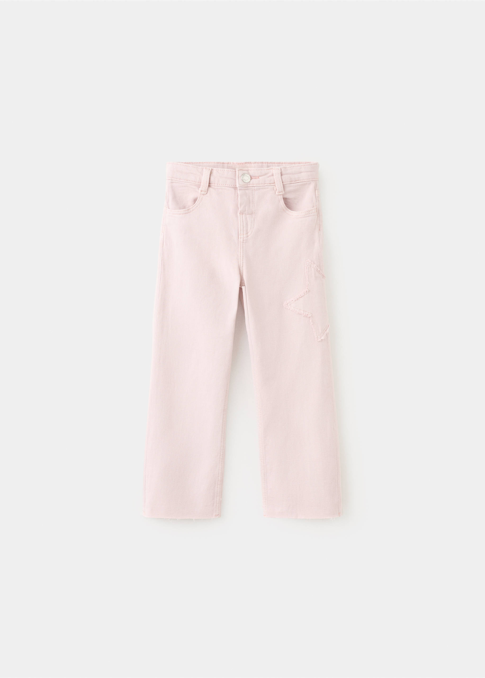 Jeans rectos estrellas - Artículo sin modelo, Rosa. Ref: 27022889-00.