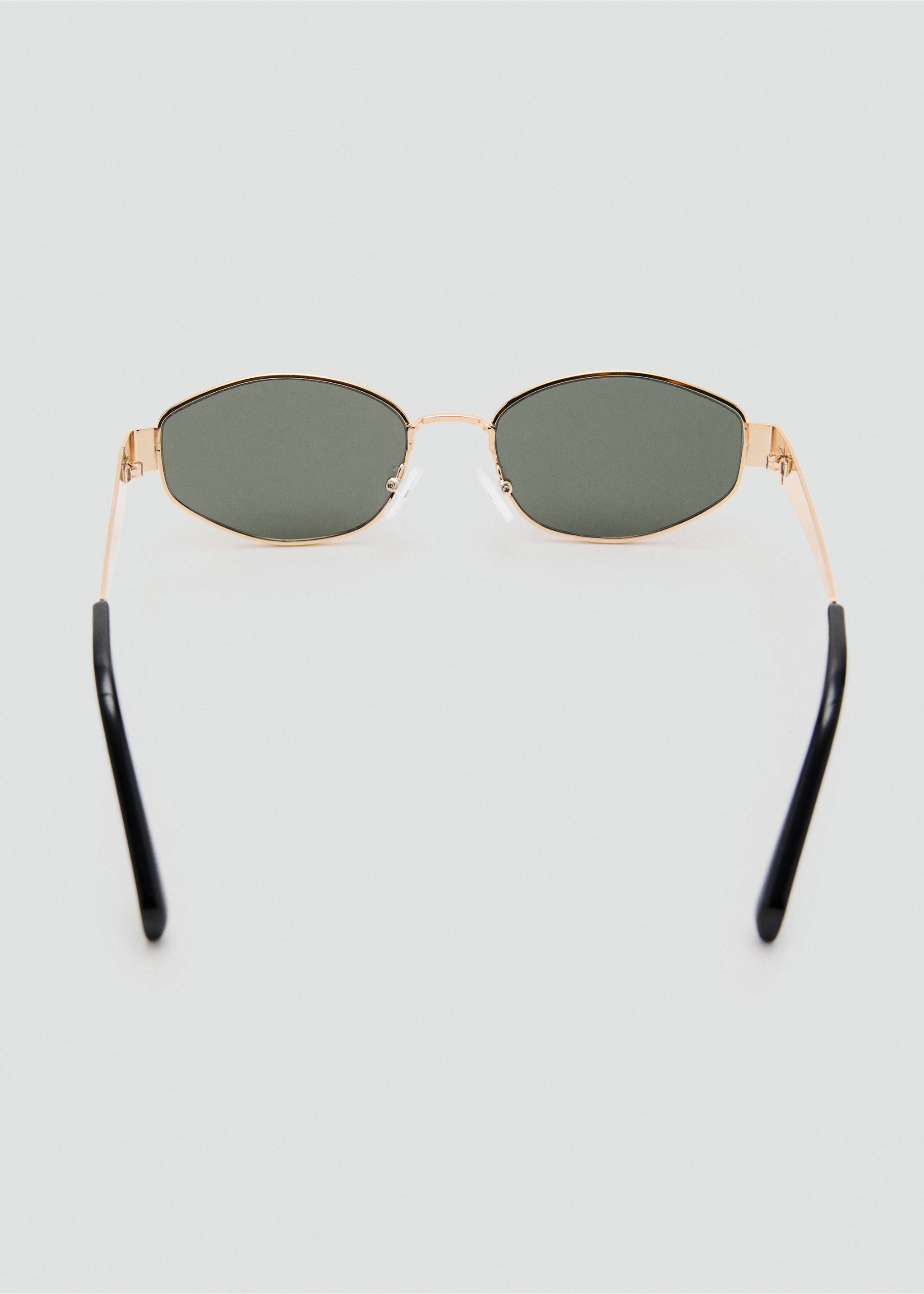 金属镜框太阳镜 - null, 金黄色. Ref: 27022893-00.