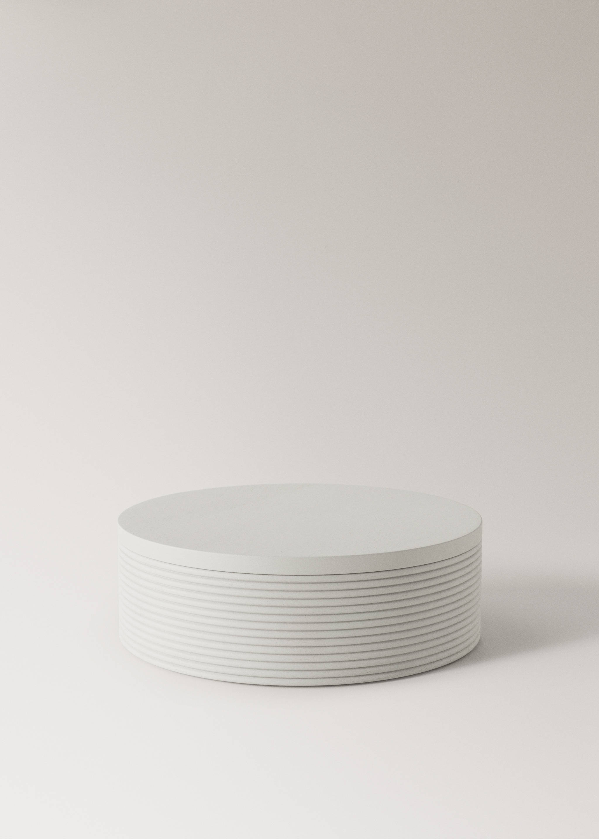 Στρογγυλό ξύλινο κουτί μεγάλου μεγέθους - Προϊόν χωρίς μοντέλο