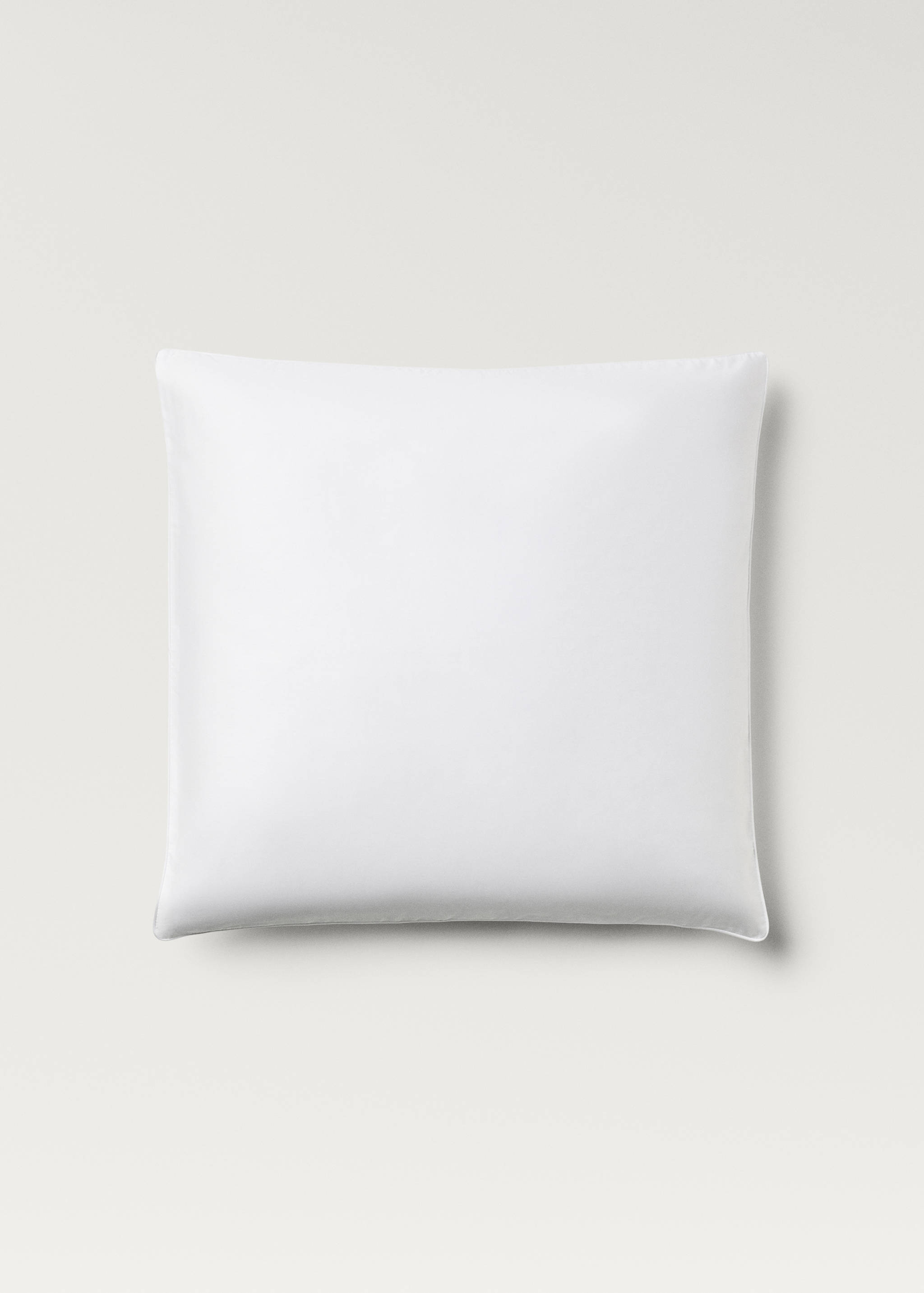 Deux taies d’oreiller coton satin 600 fils 60x60 cm - Article sans modèle