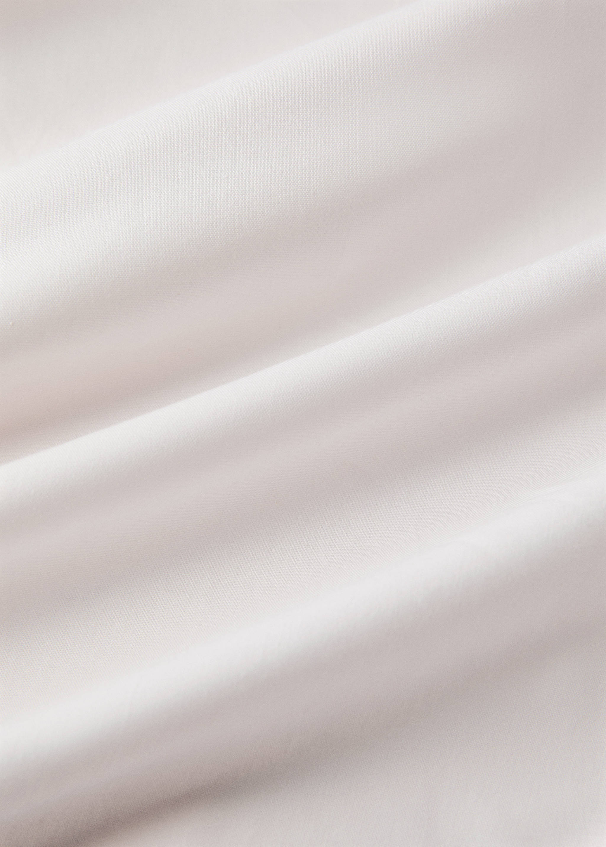 Reversible colour percale cotton top sheet for 150/160cm bed - Details of the article 3