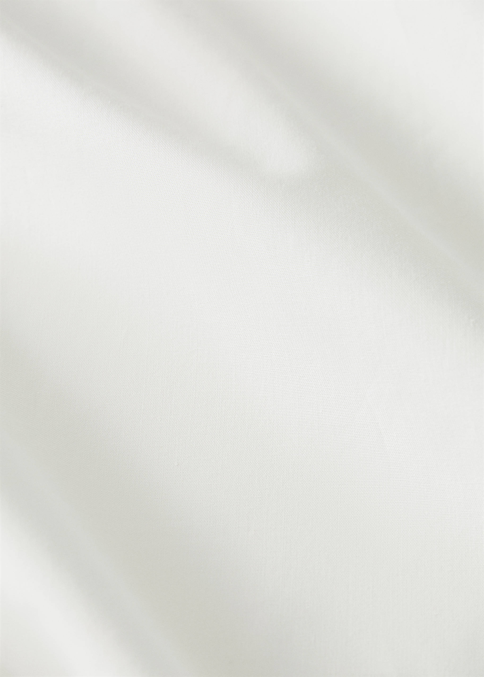 200-thread count percale cotton fitted sheet for 180 cm bed - Details of the article 2