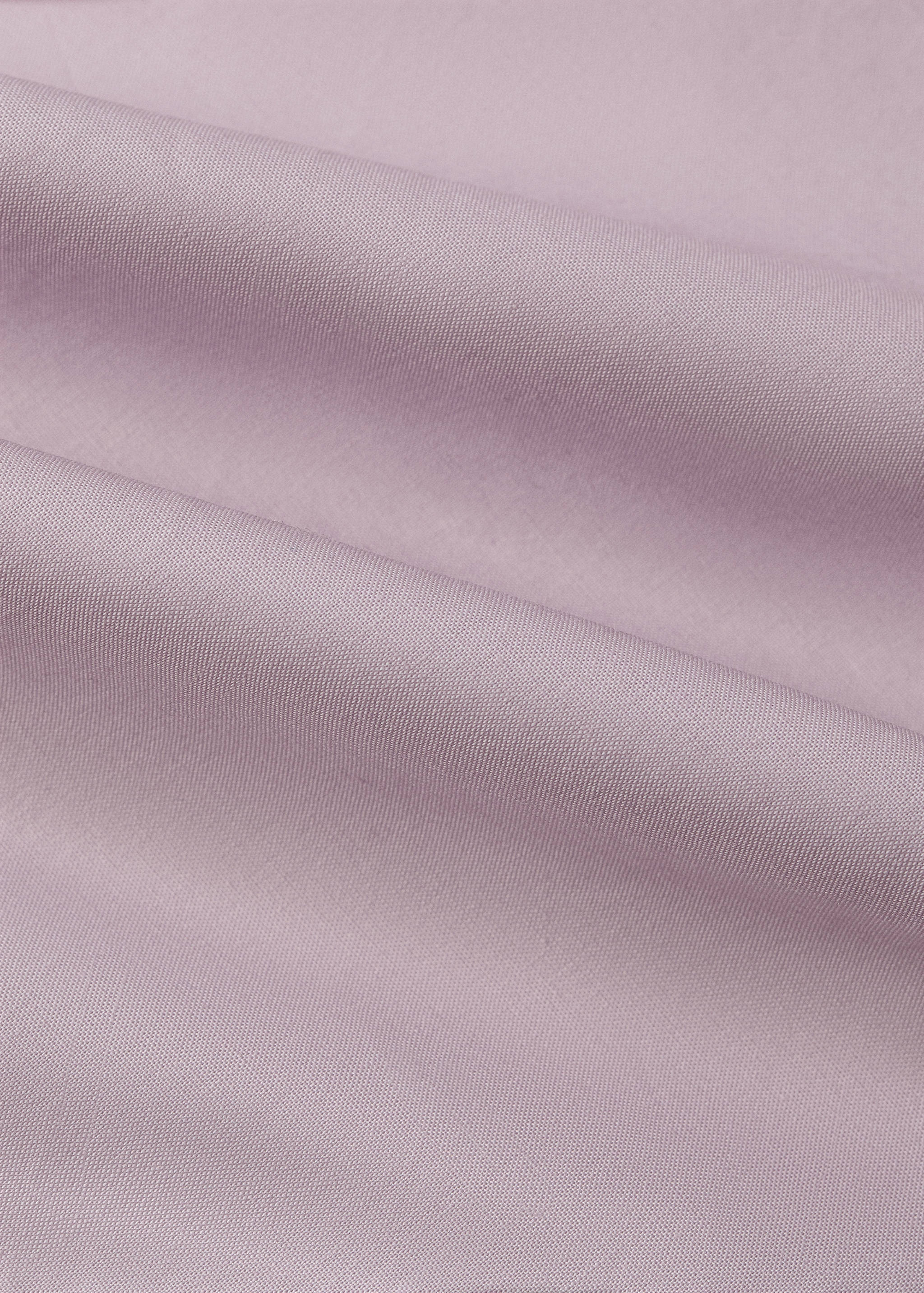 200-thread count percale cotton fitted sheet for 200 cm bed - Details of the article 1