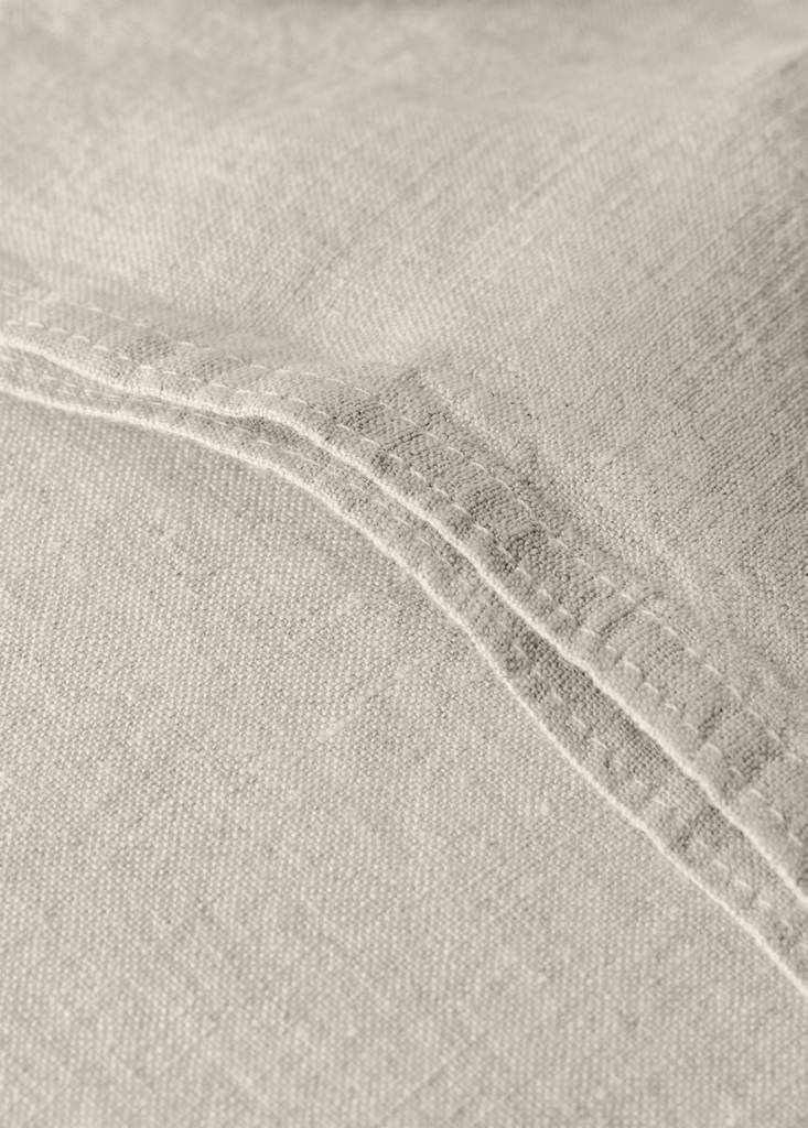 Washed linen pillowcase 45x110 cm — Sand