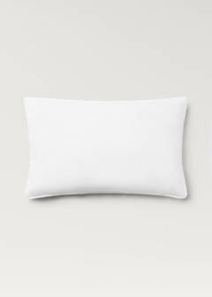 Two washed linen pillowcases 50x75 cm — White 6
