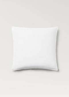 Two washed linen pillowcases 60x60 cm — White 5