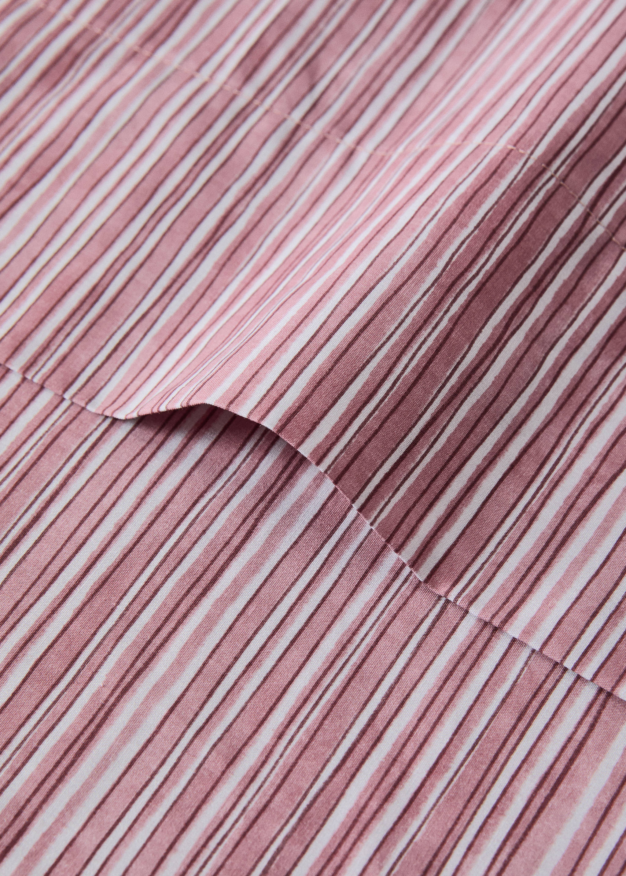 Top sheet with fine stripe pattern 90 cm - Details of the article 1