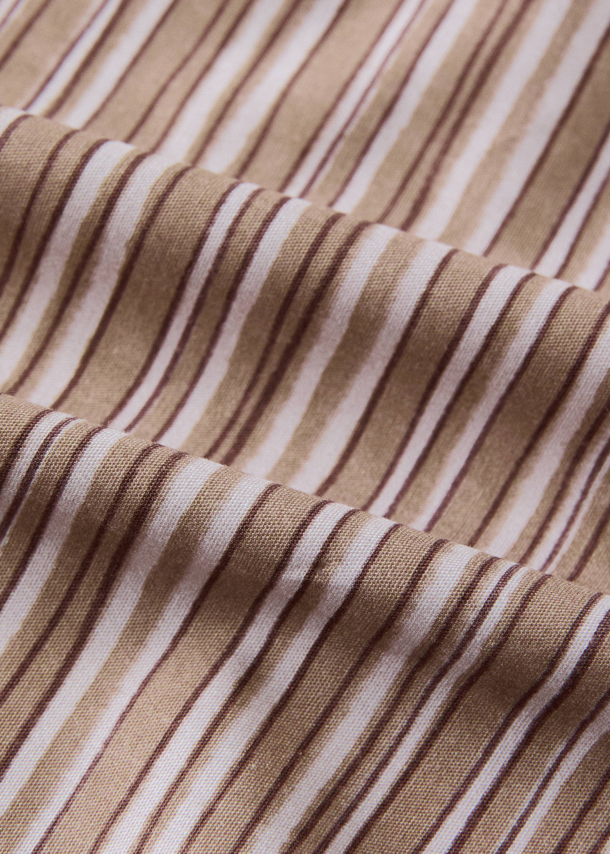 Top sheet with fine stripe pattern 150/160 cm - Details of the article 3