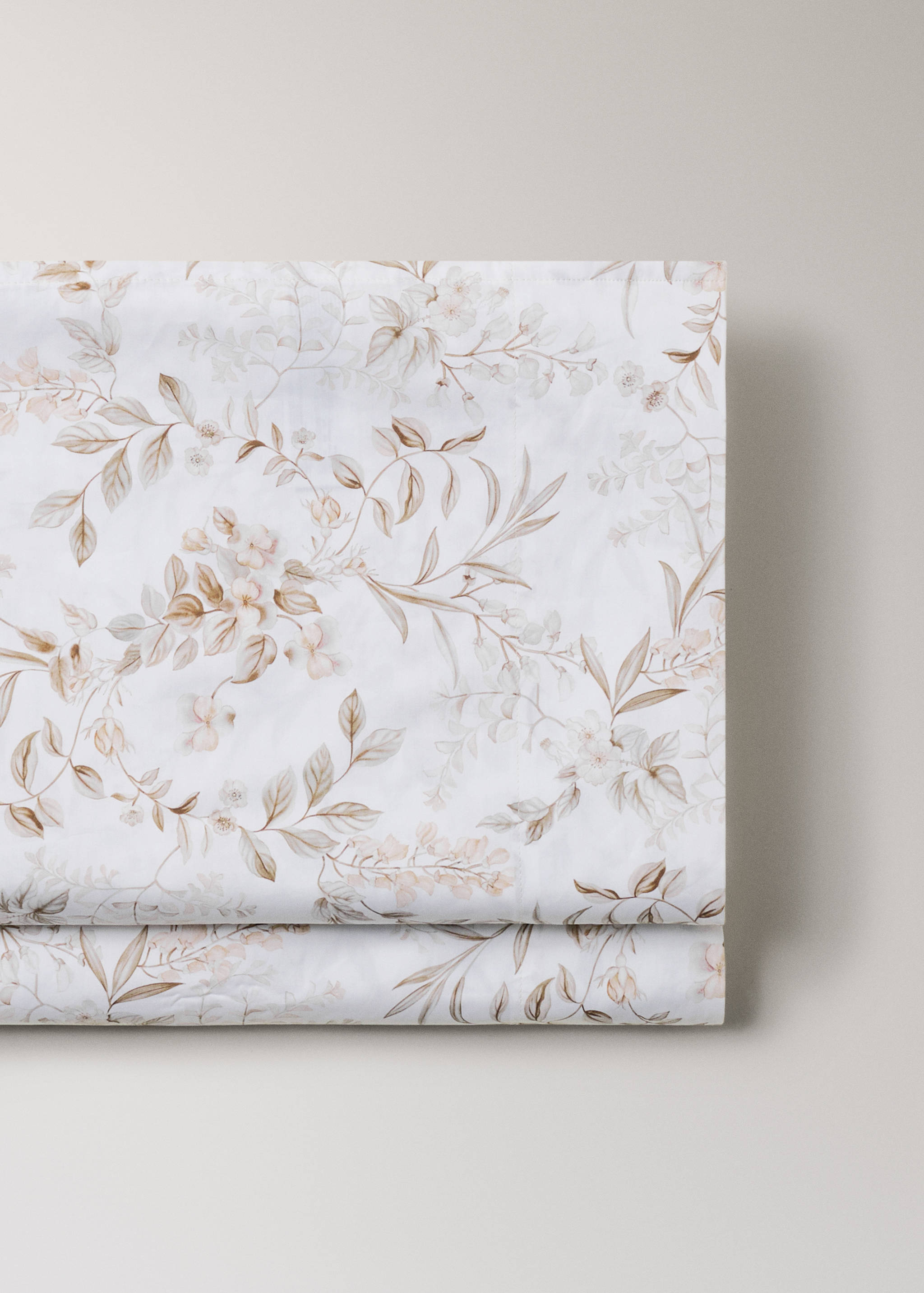 Bovenlaken met bloemenprint “Tuin”, voor een bed van 150/160 cm - Detail van het artikel 2