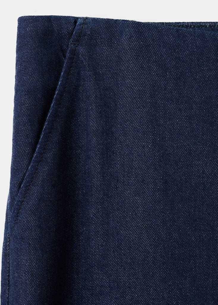 Wide leg mid-rise jeans — Open Blue