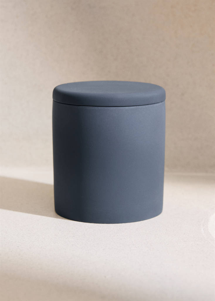 Resin bathroom container — Charcoal