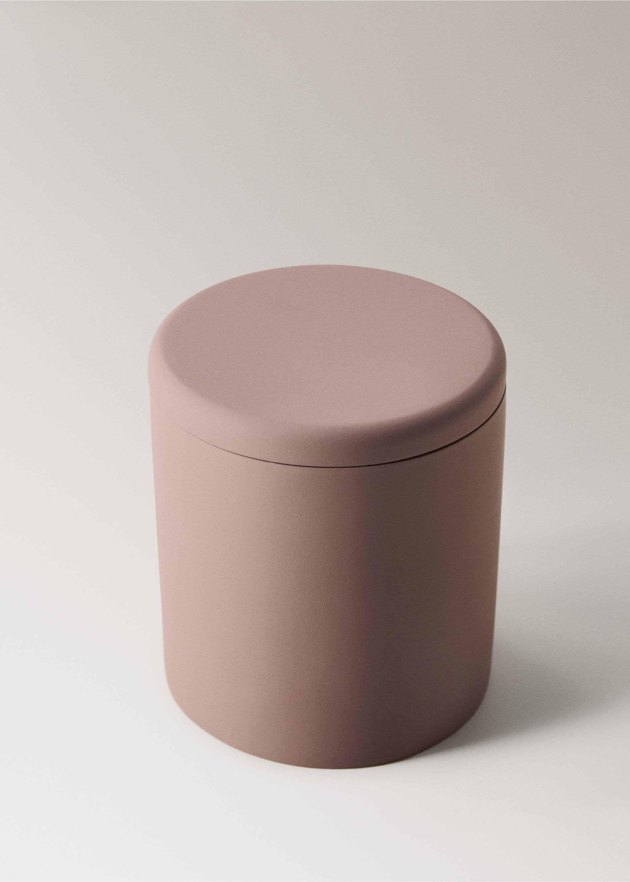 Resin bathroom container - Details of the article 1, Brown. Ref: 27023284-00.