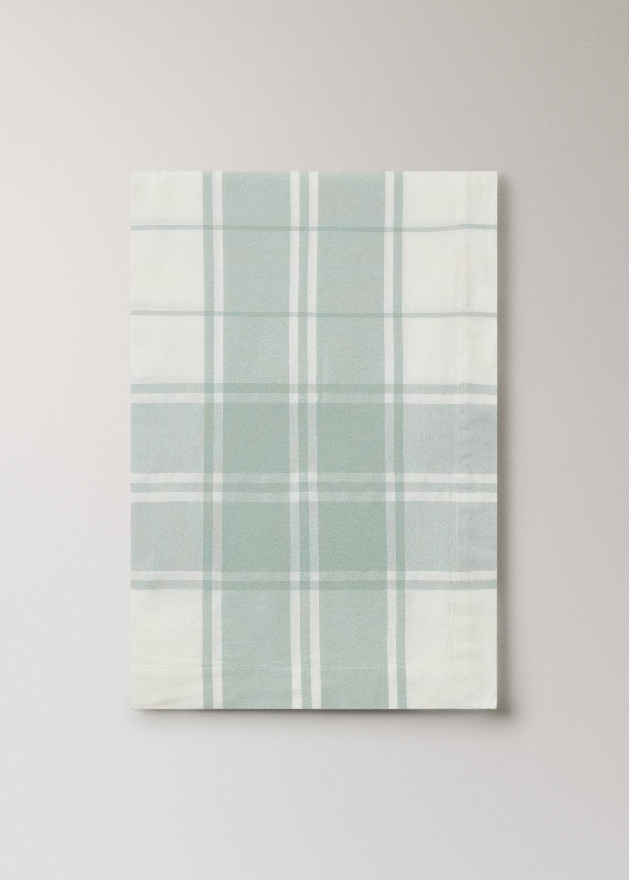 100% cotton tablecloth yarn dyed check 8–10 seats - Article without model