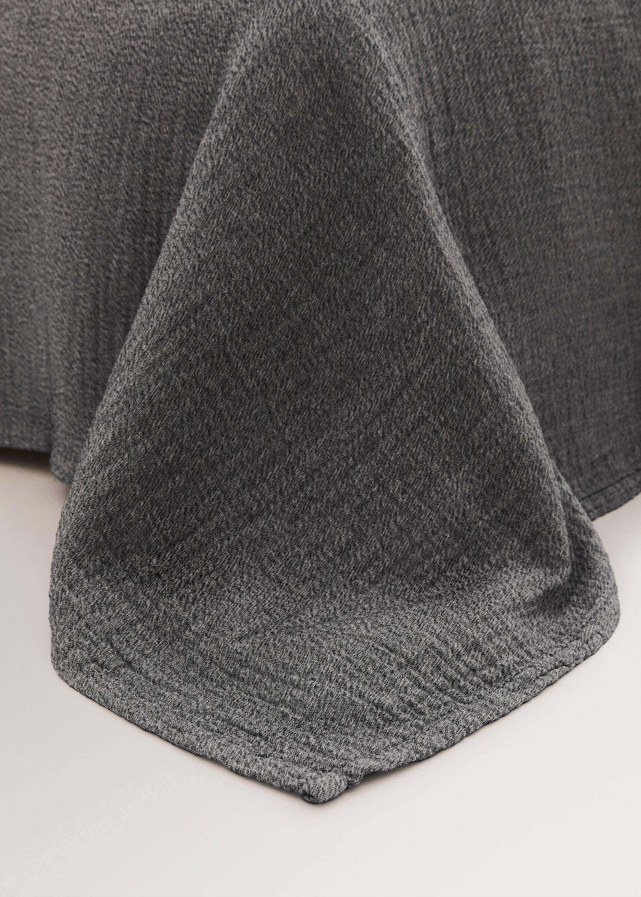 Soft melange cotton bedspread for 135/150 cm bed - Details of the article 7