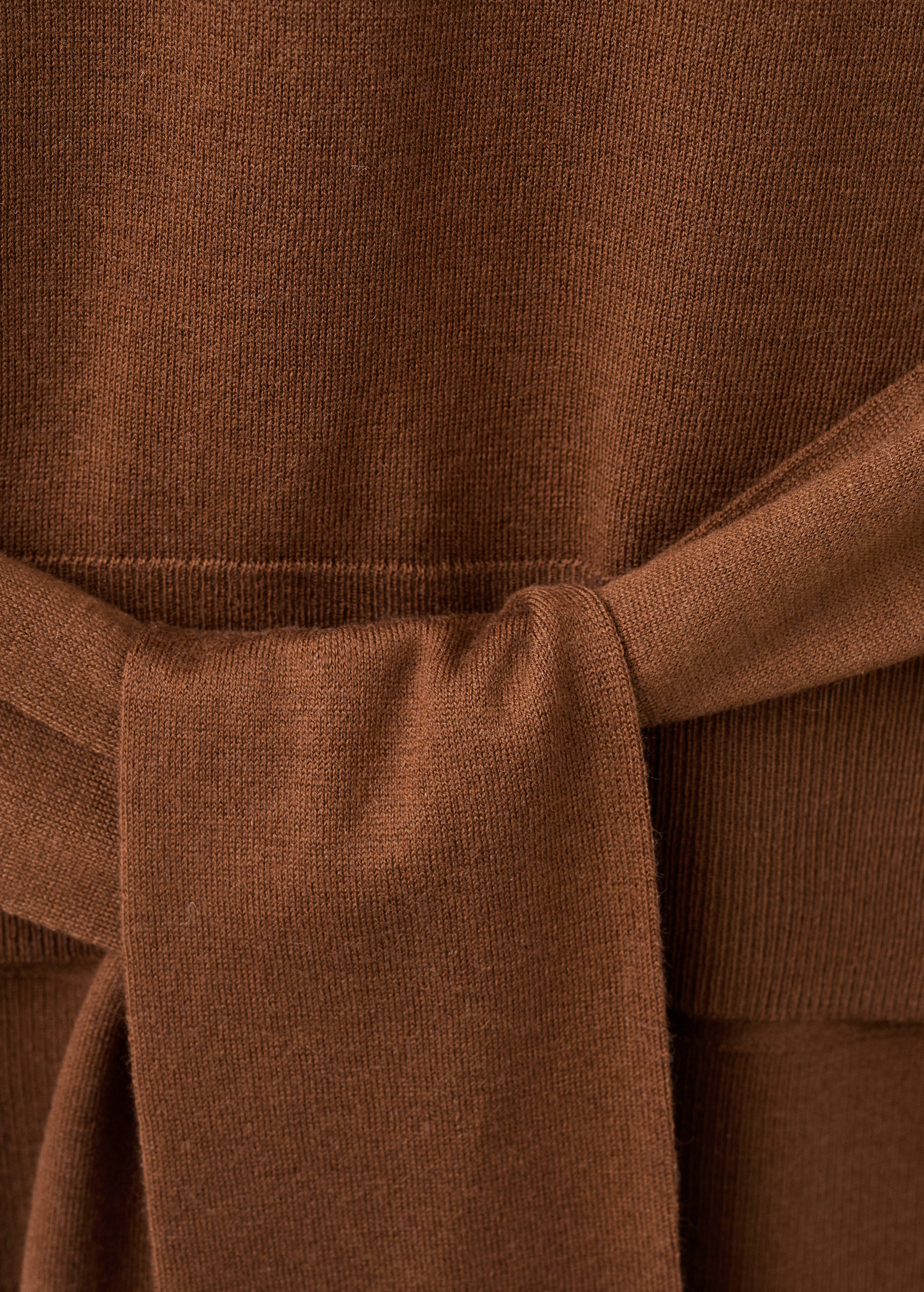 Wool blend knot sweater - Details of the article 8