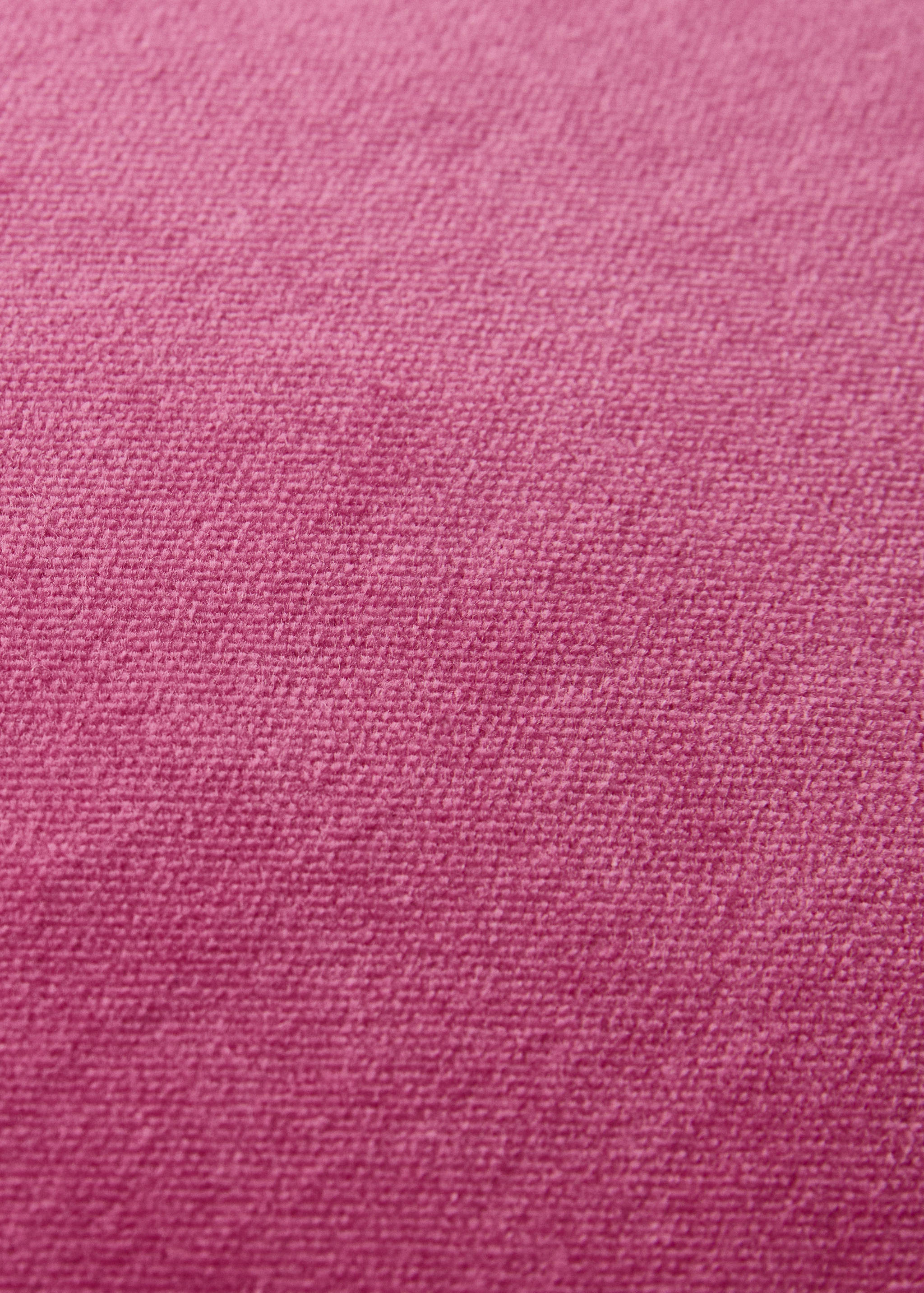 Μαξιλαροθήκη βελούδο με λεπτομέρεια κορδέλα 50x50 εκ - Λεπτομέρεια του προϊόντος 3