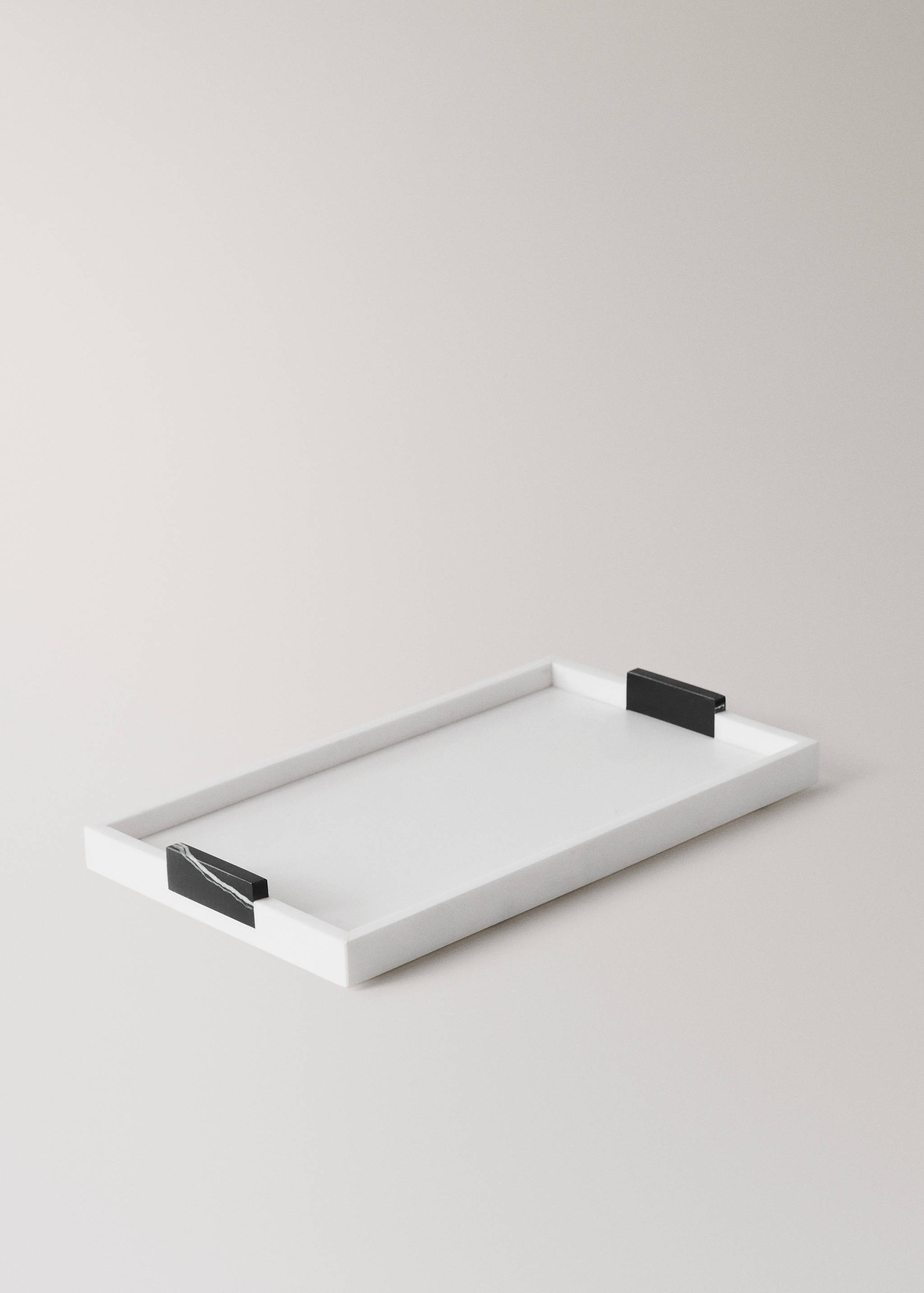 Διακοσμητικός δίσκος μάρμαρο δίχρωμο - Λεπτομέρεια του προϊόντος 1