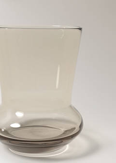 Glass vase — Mink Grey 3