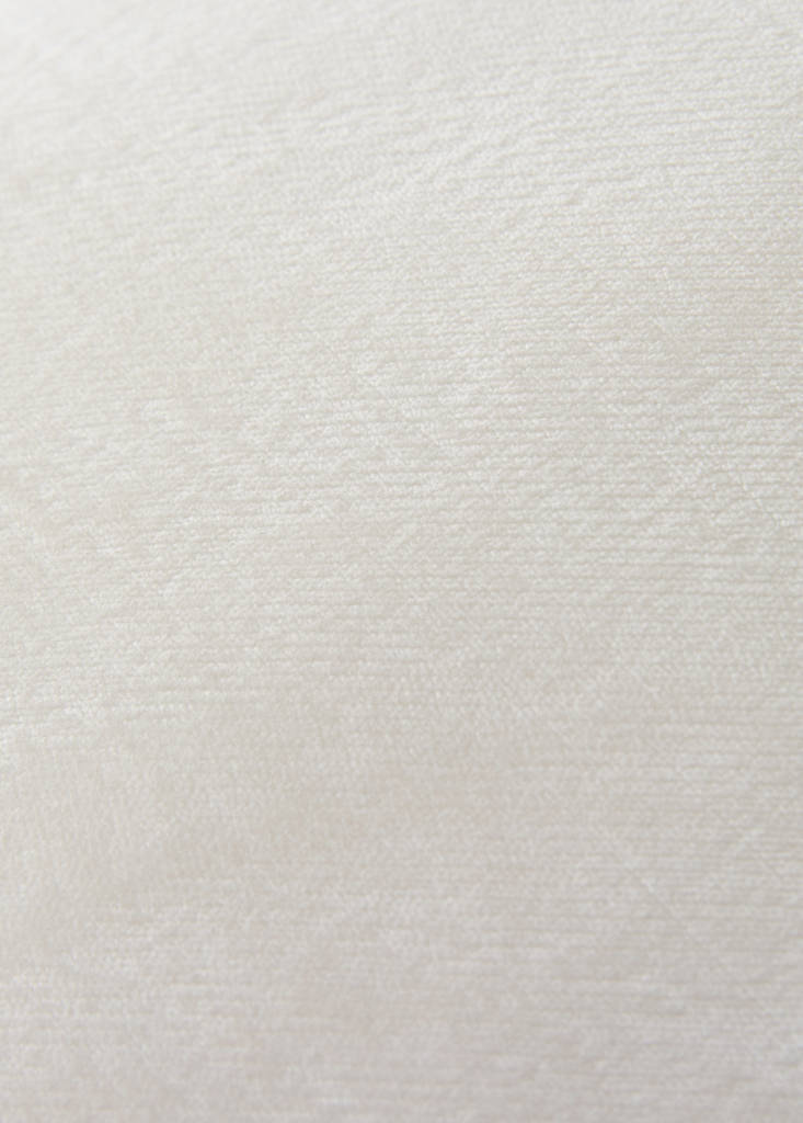 Velvet cushion cover 30x50 cm — Ecru