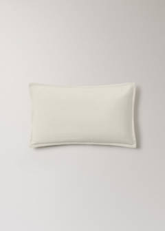 Velvet cushion cover 30x50 cm — Ecru 5